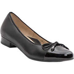 Women's Ara Belinda Black Leather/Patent