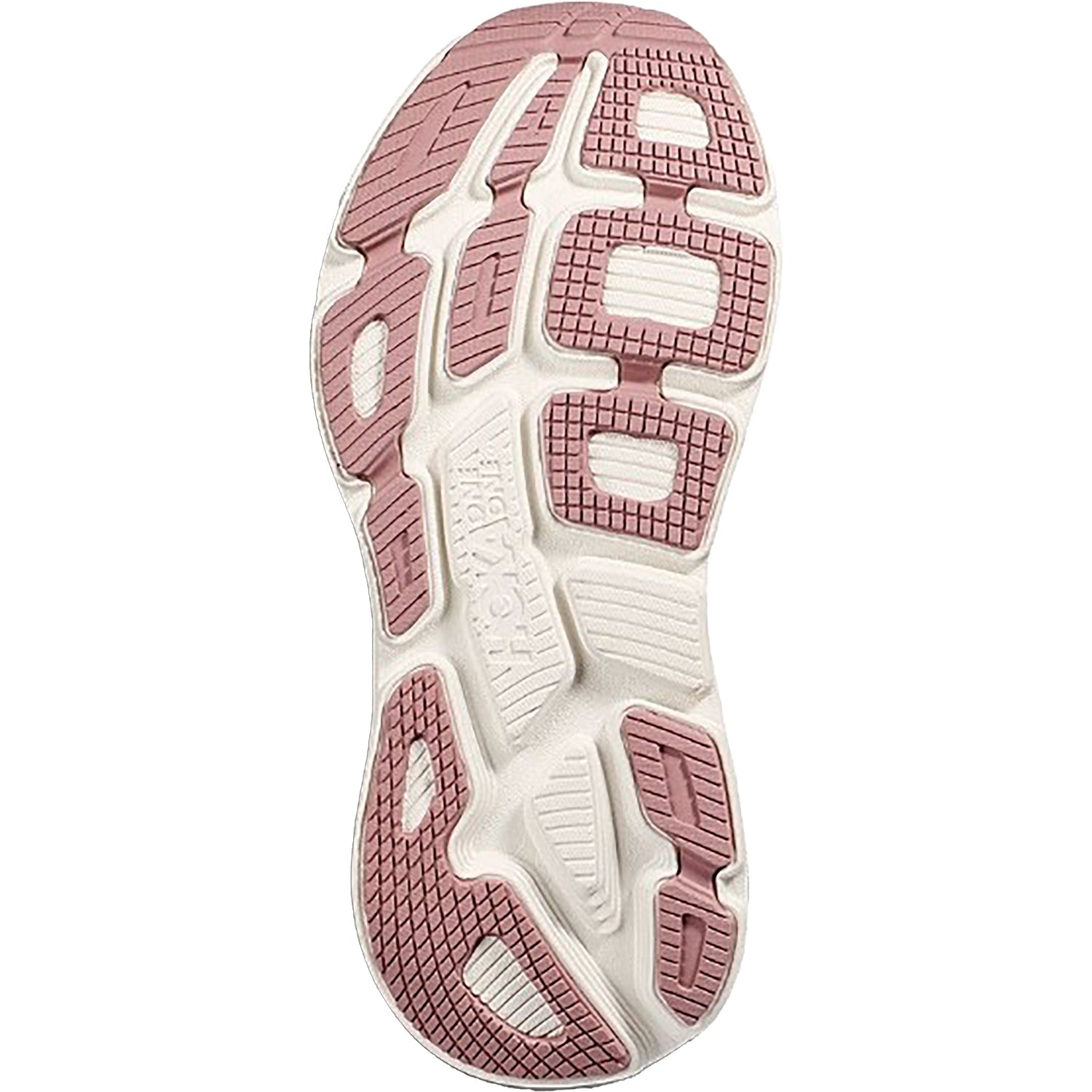 Women's Hoka One One Bondi 7 Peach Whip/White Mesh