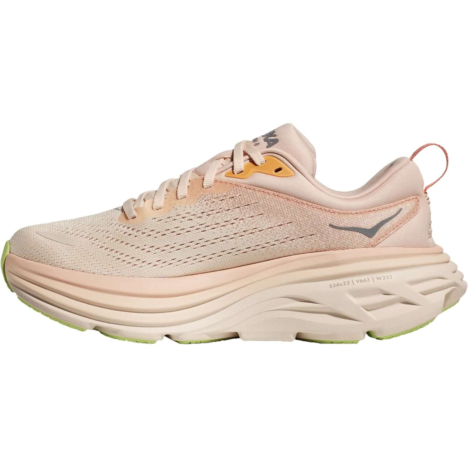 Women's Hoka Bondi 8 Cream/Vanilla Mesh