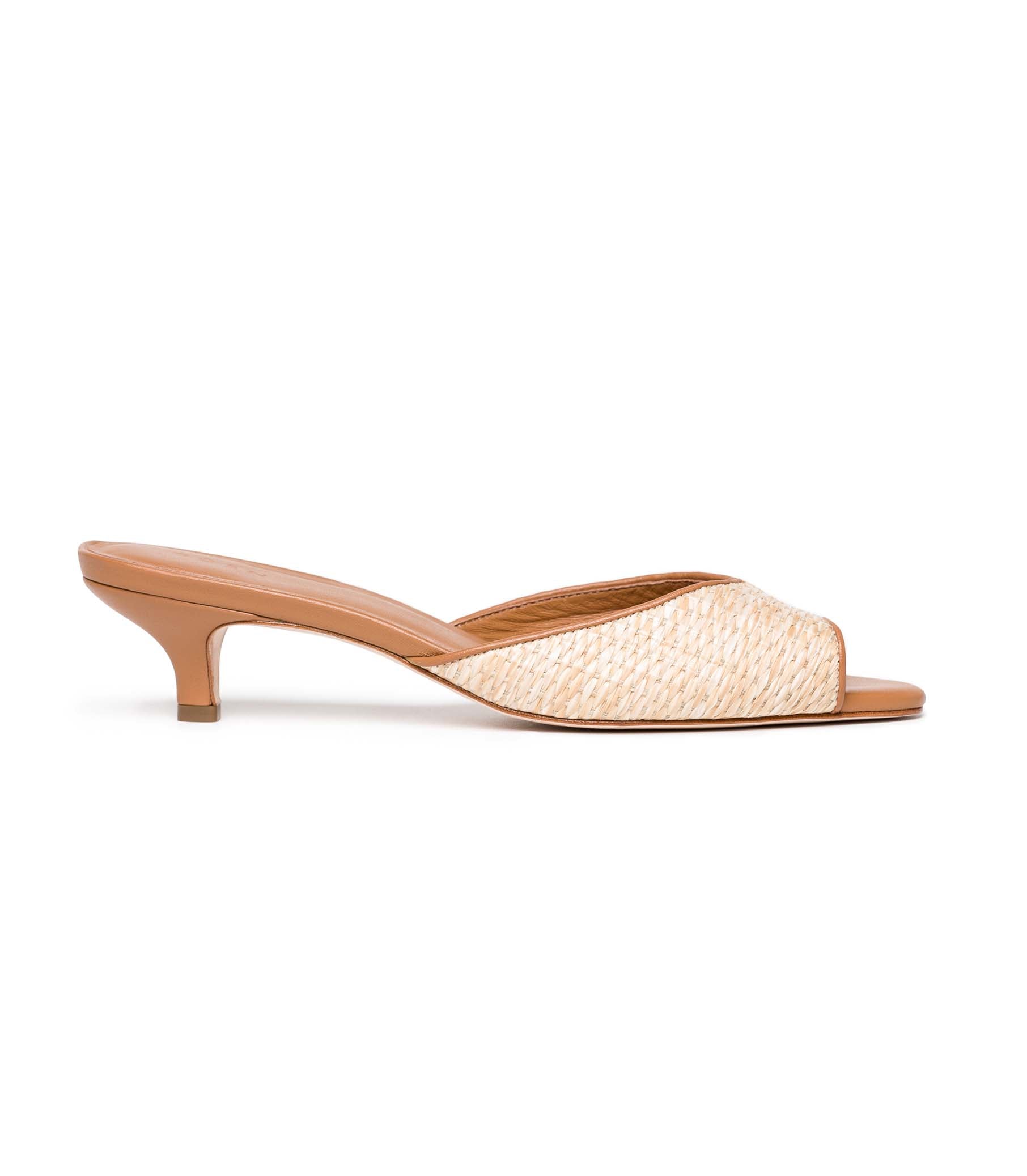 CALLIE MULE -- NATURAL RAFFIA | SUMMER 24