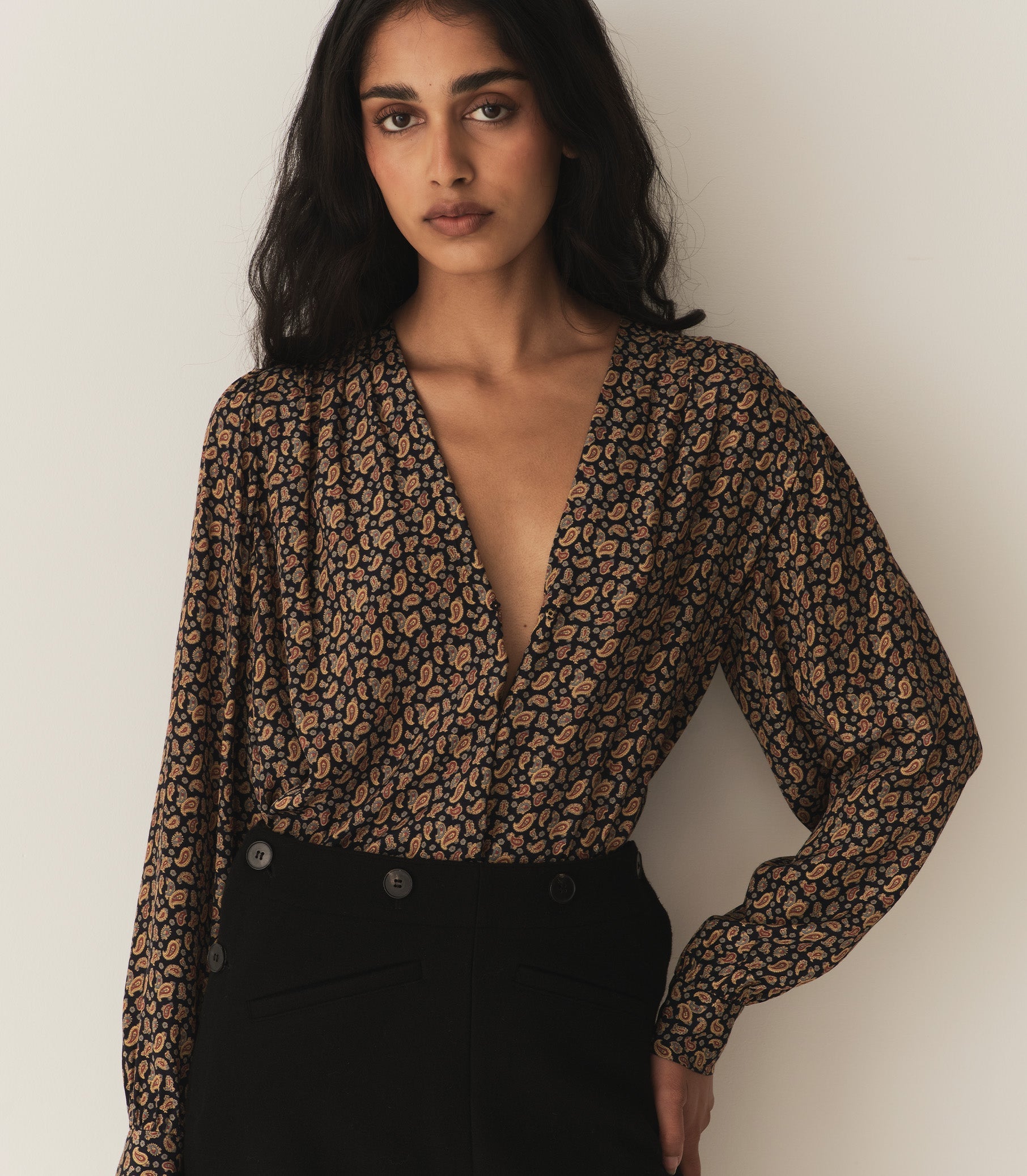 CANDACE TOP -- VILLETTE PAISLEY | FALL 24