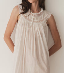 CANDELILLA NIGHTGOWN -- SALT | SUMMER 24