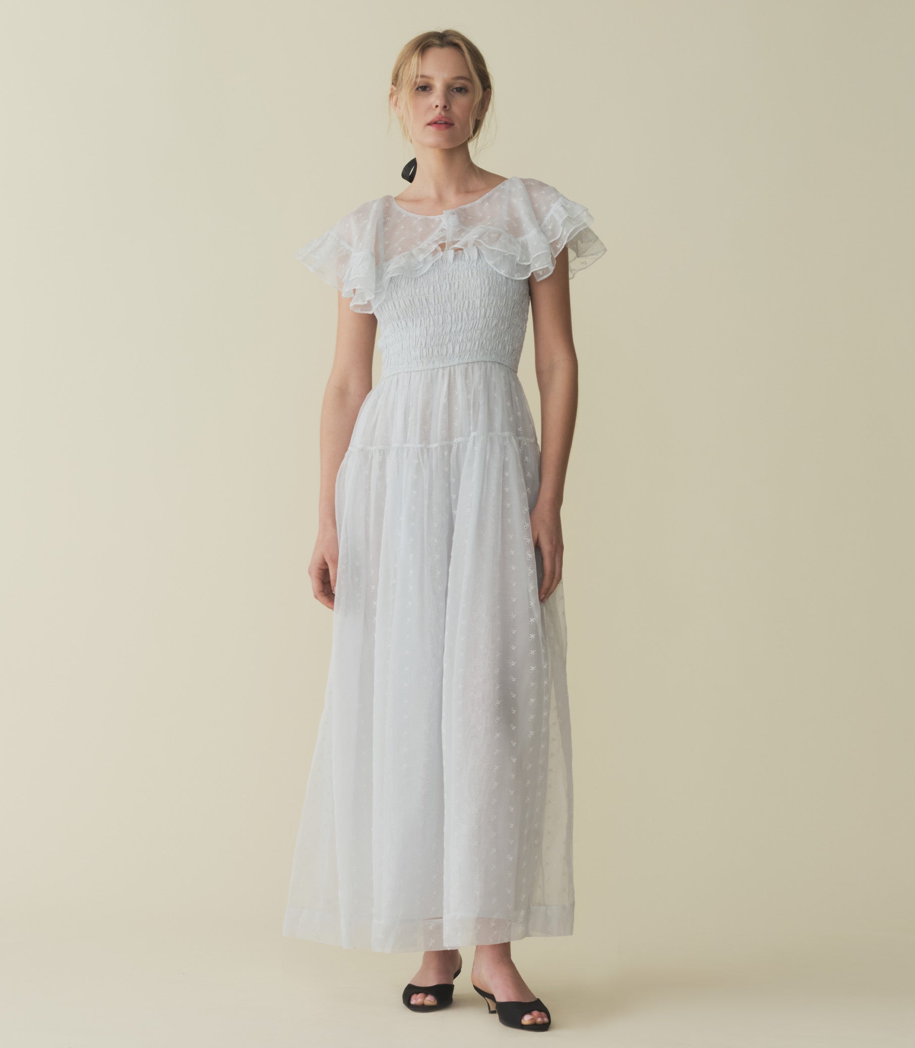 CARISTINA DRESS -- WHISPER BLUE | SPRING 24