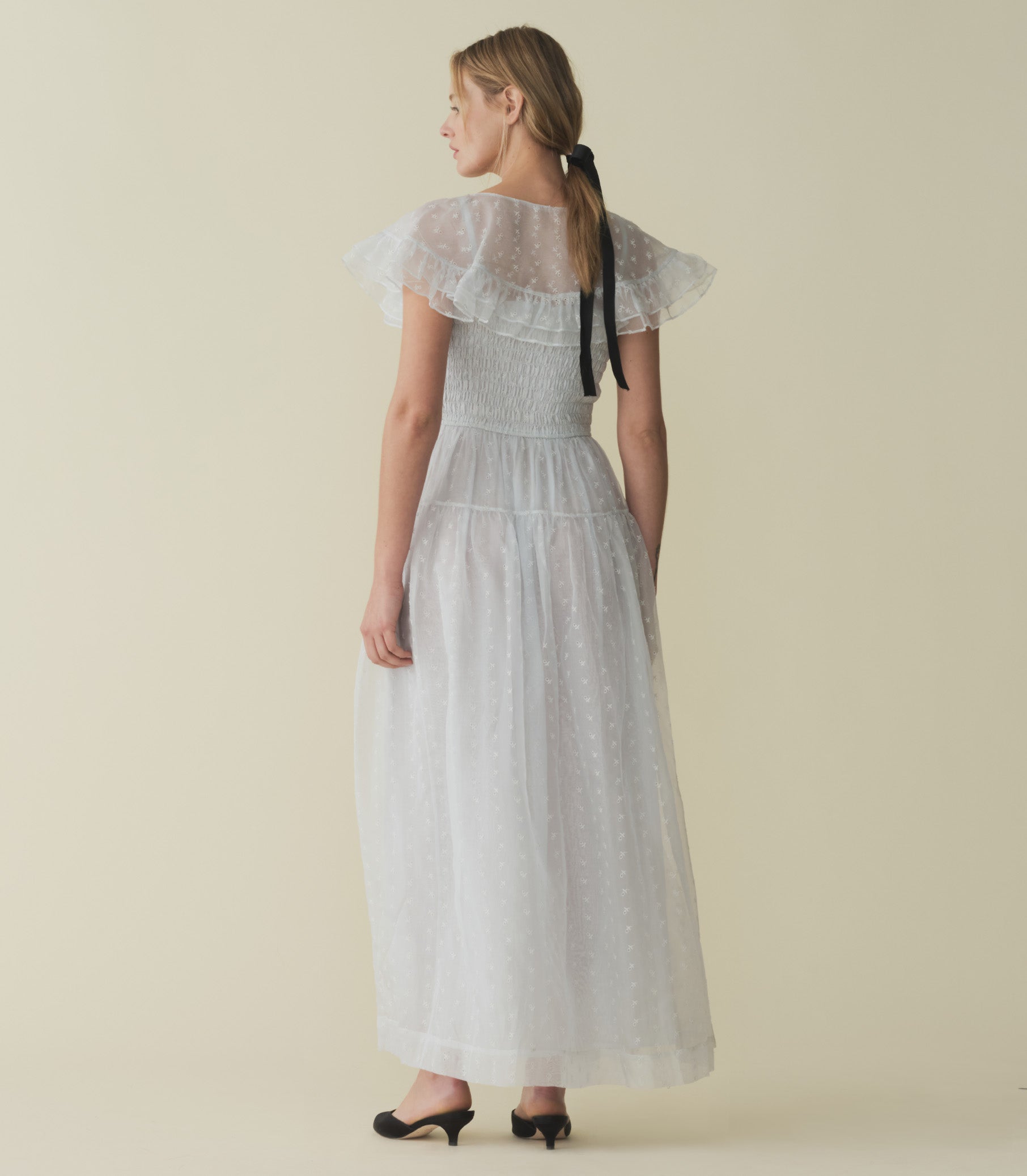 CARISTINA DRESS -- WHISPER BLUE | SPRING 24