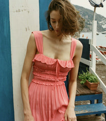 CAROLYNN DRESS -- CORAL ROSE | SPRING 24