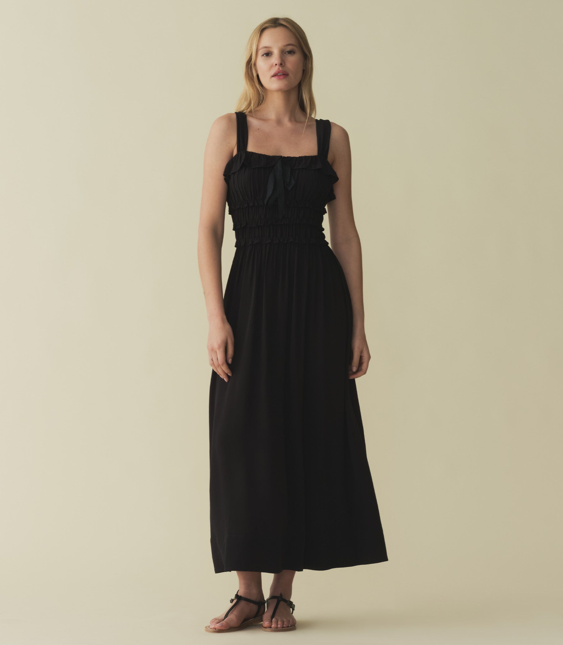 CAROLYNN DRESS -- BLACK | SPRING 24