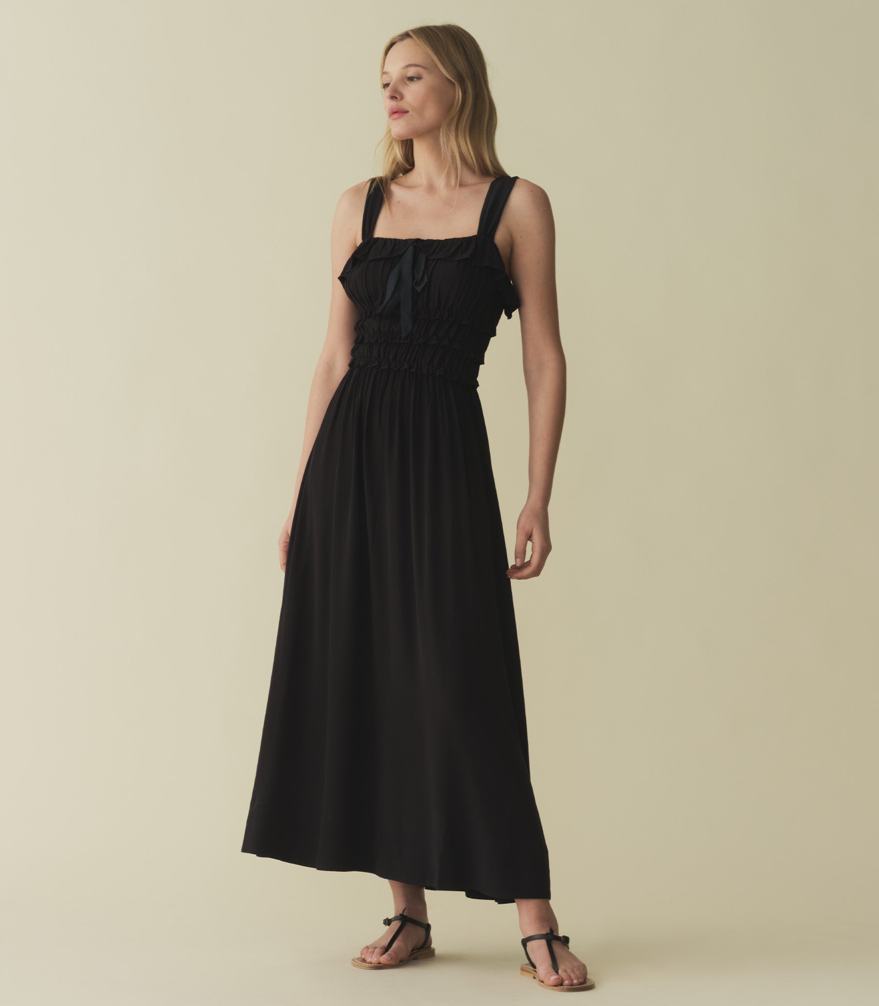 CAROLYNN DRESS -- BLACK | SPRING 24