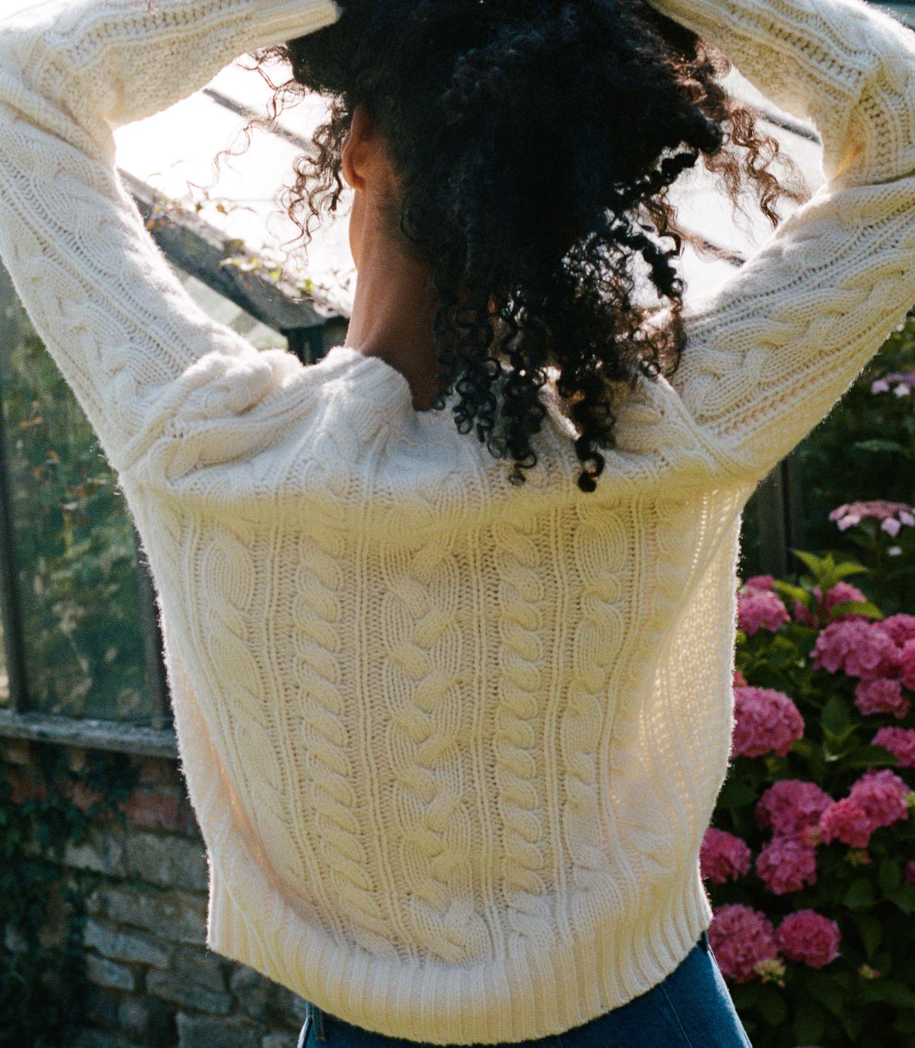 CARTWRIGHT CASHMERE SWEATER -- IVORY | FALL 24