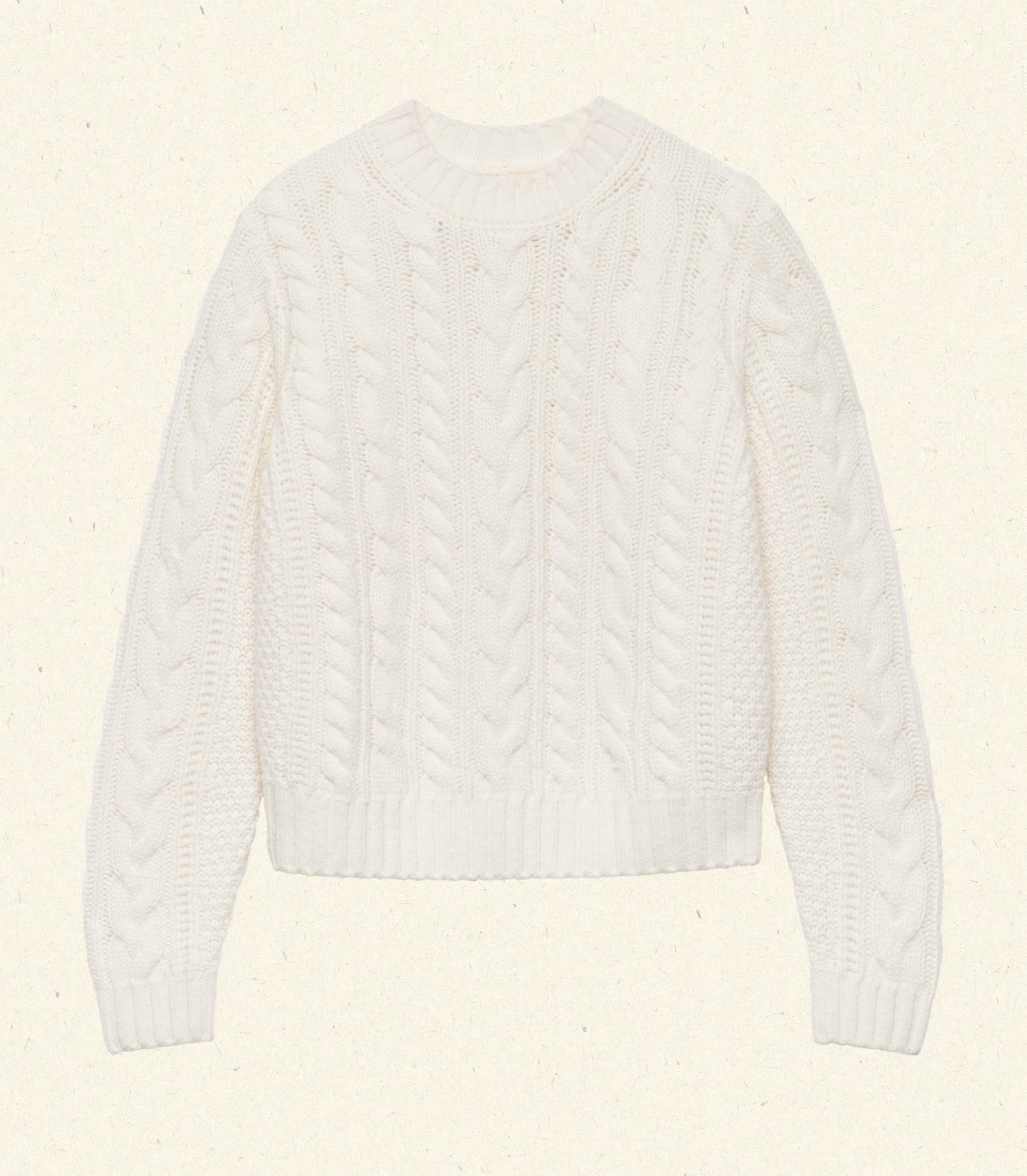 CARTWRIGHT CASHMERE SWEATER -- IVORY | FALL 24