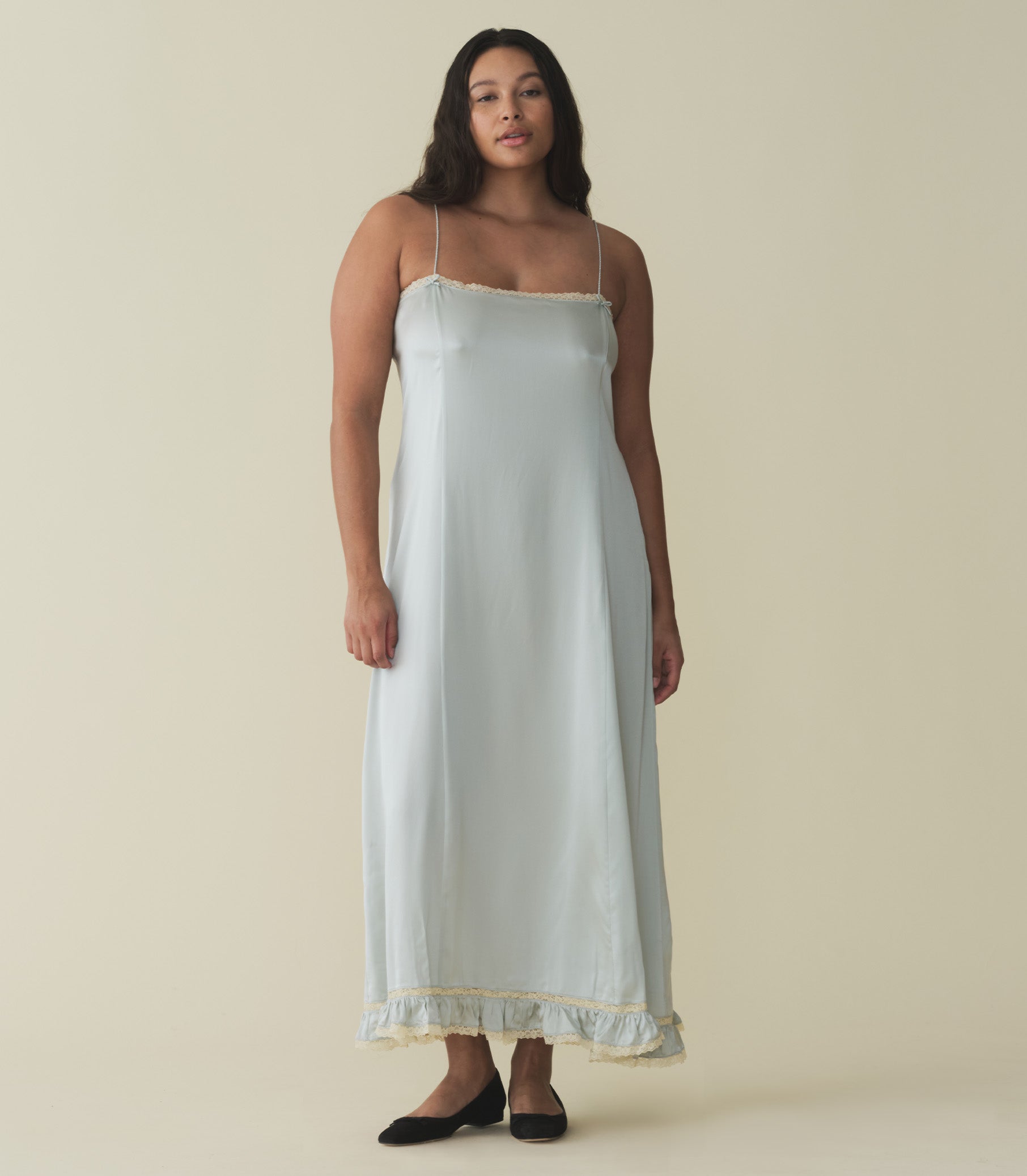 CELANO DRESS -- DUSTY BLUE | SPRING 24