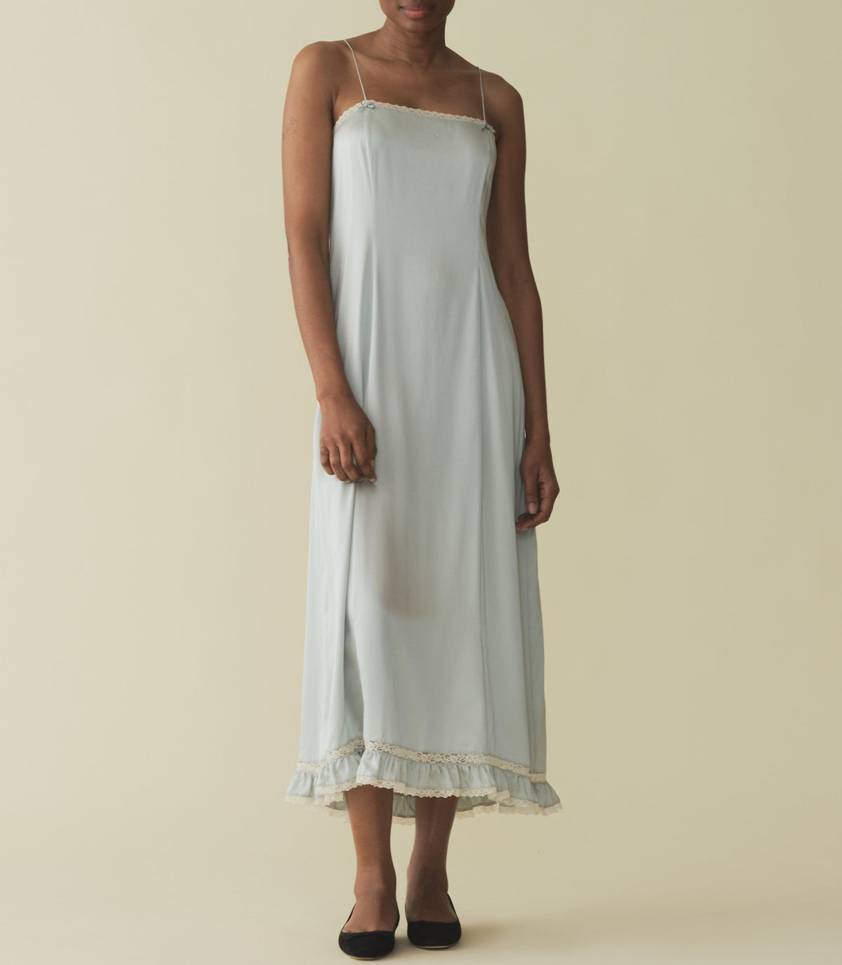 CELANO DRESS -- DUSTY BLUE | SPRING 24