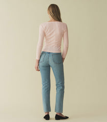 CILLA TEE -- PETUNIA PINK QUELLE JOLIE POINTELLE | SPRING 24