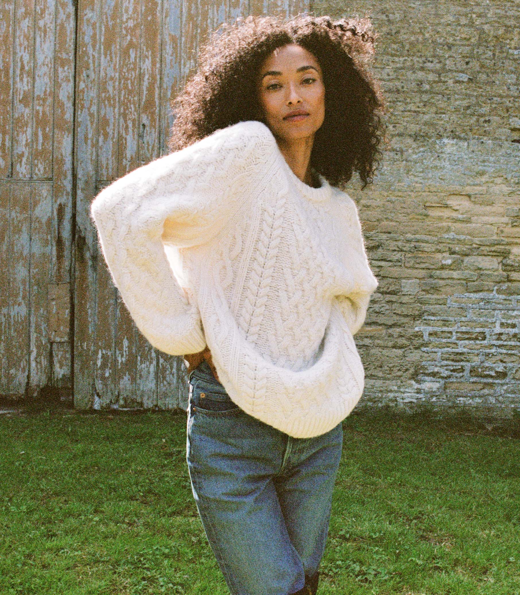 CLARENDON SWEATER -- IVORY | FALL 24