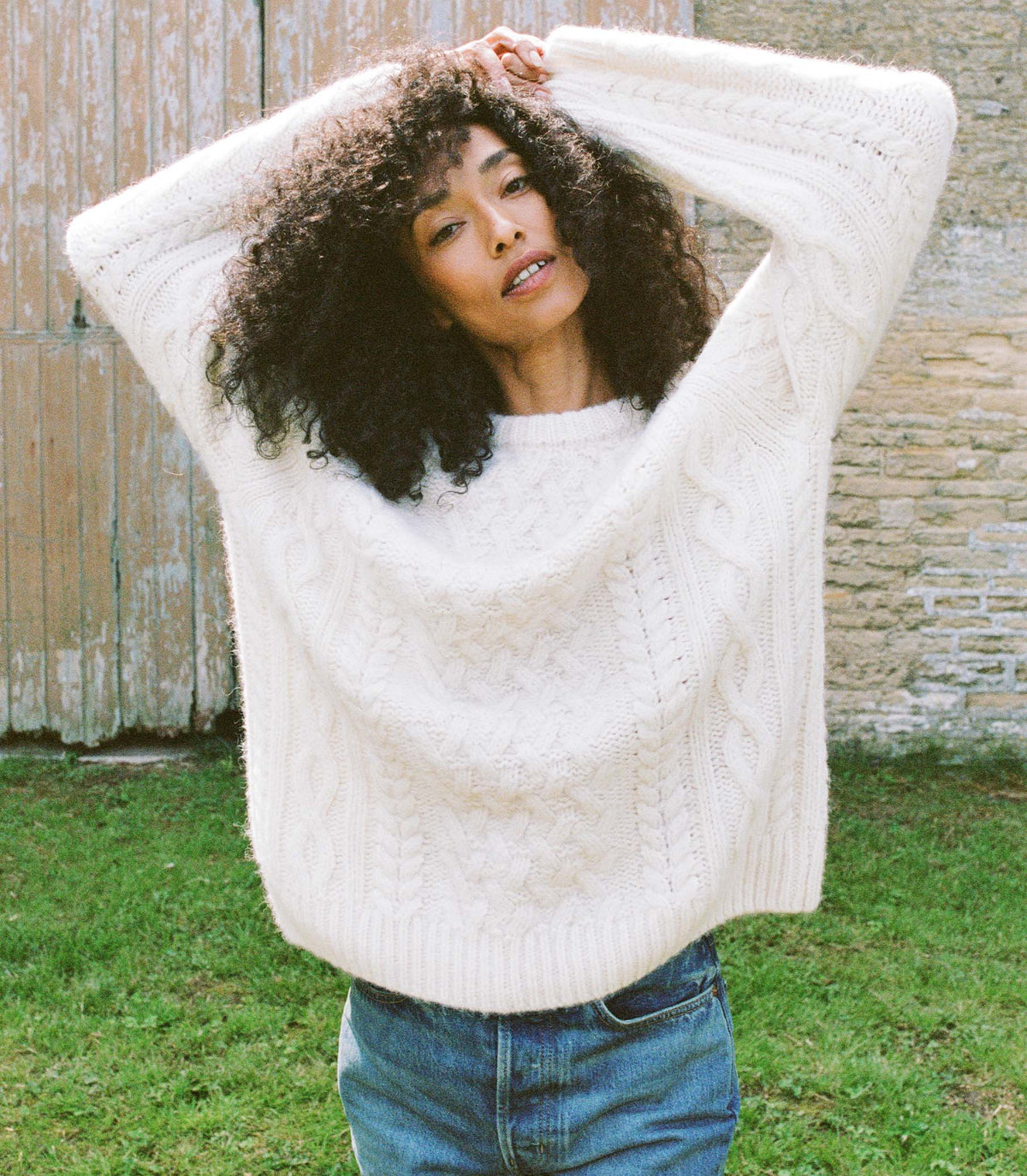 CLARENDON SWEATER -- IVORY | FALL 24