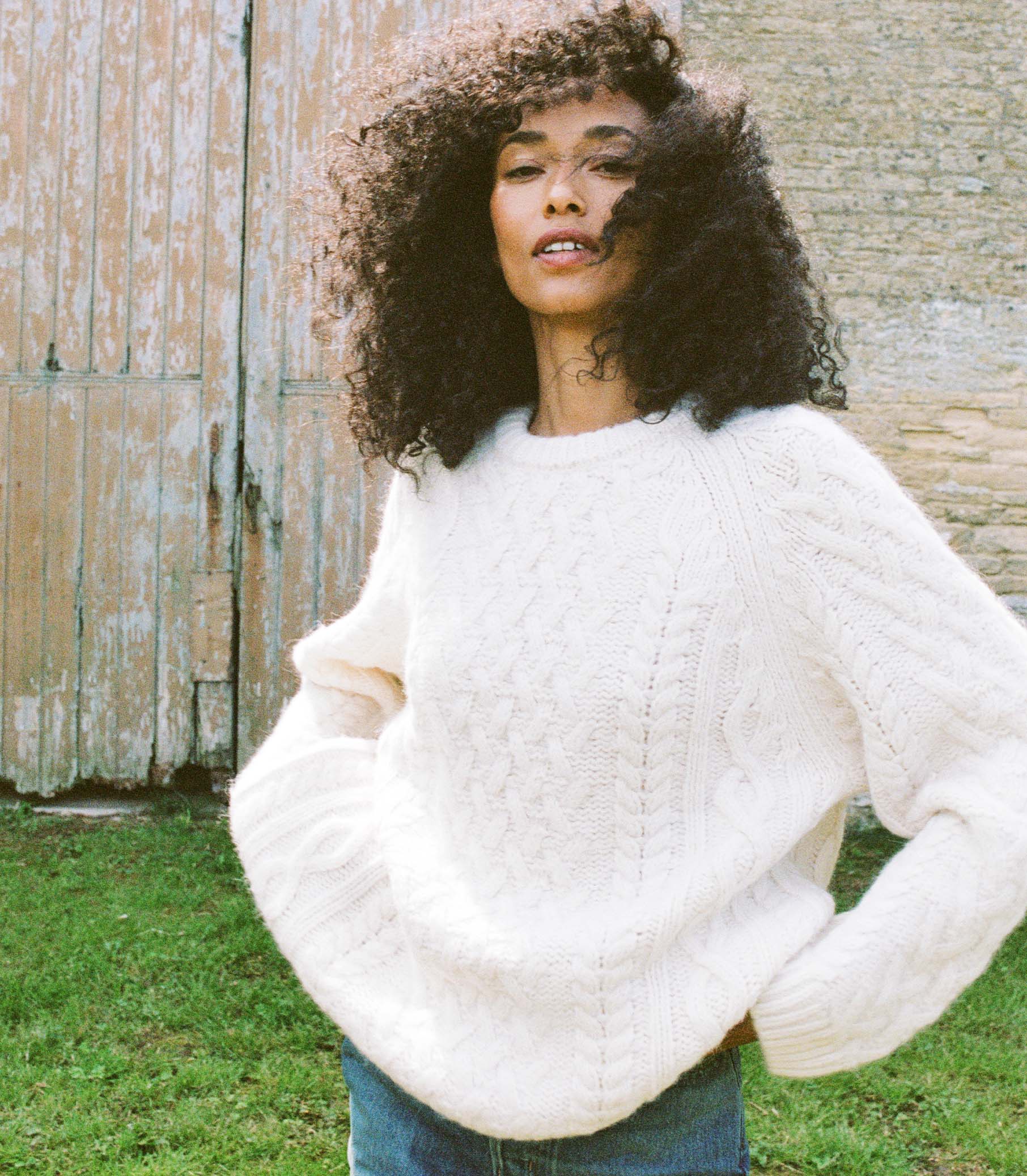 CLARENDON SWEATER -- IVORY | FALL 24