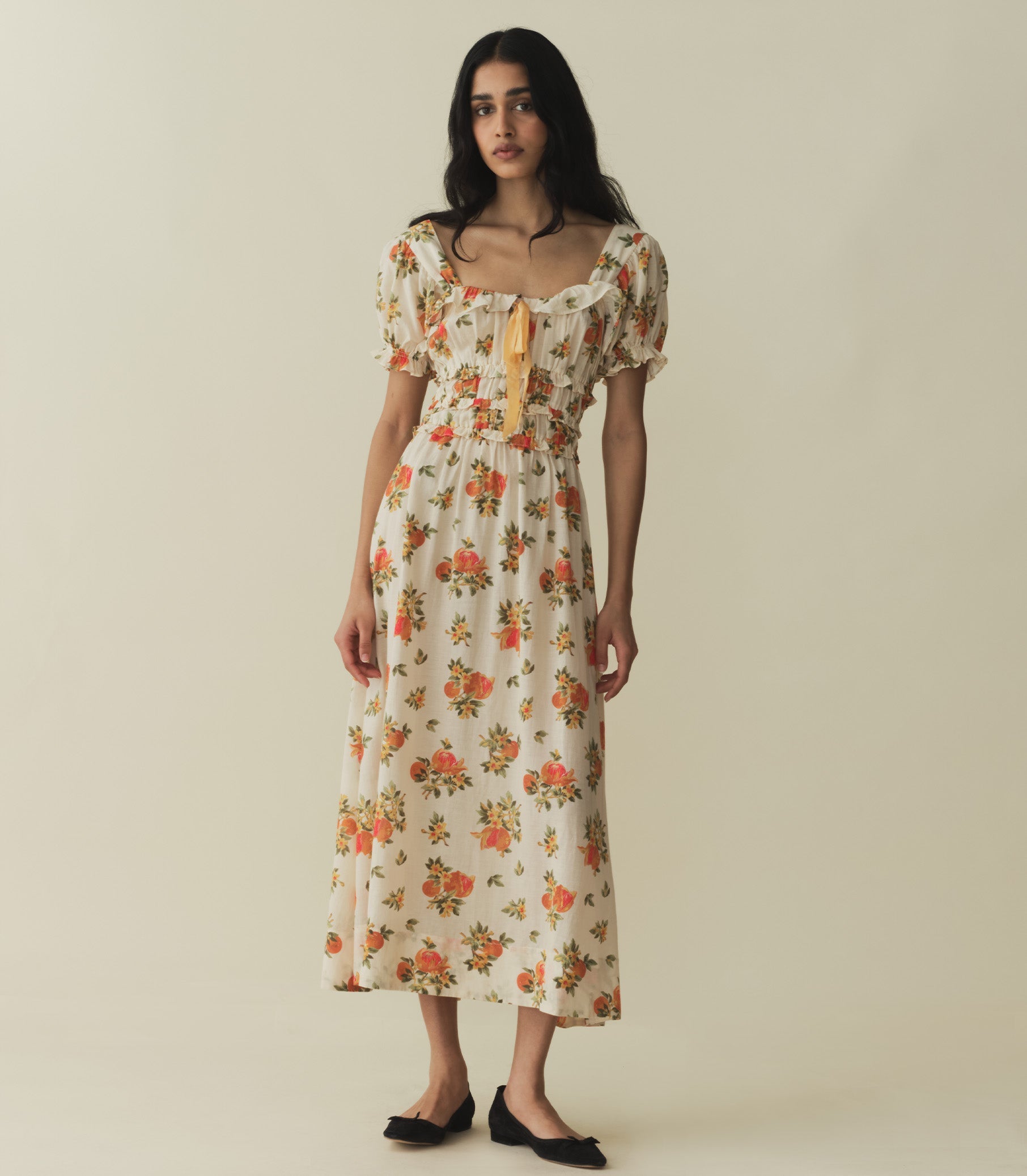 CLARINET DRESS -- ORANGERIE FLORAL | SPRING 24