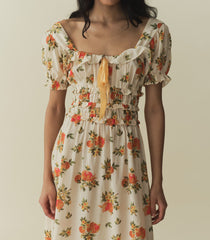 CLARINET DRESS -- ORANGERIE FLORAL | SPRING 24