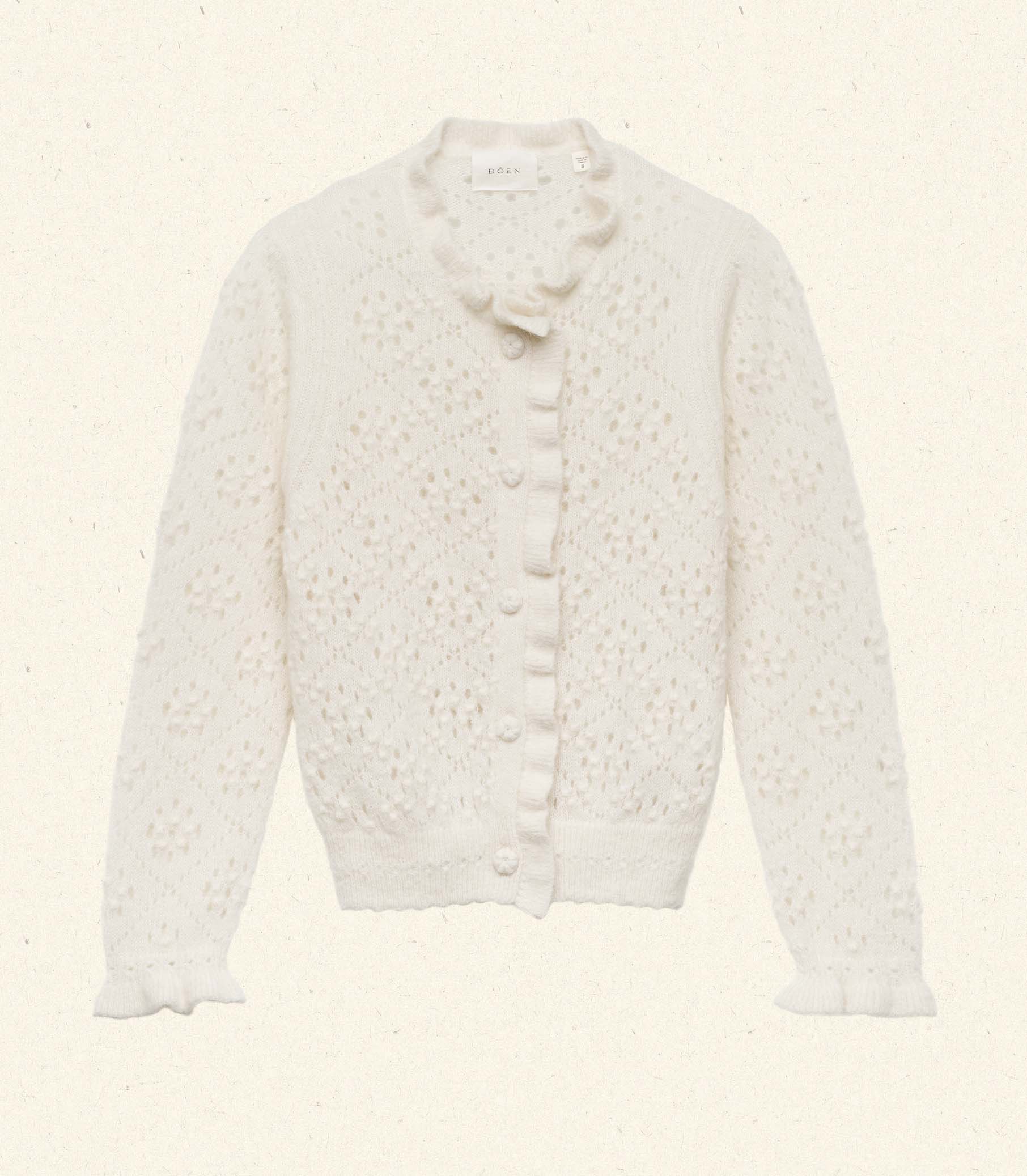 CLAUDIE CARDIGAN -- IVORY | FALL 24