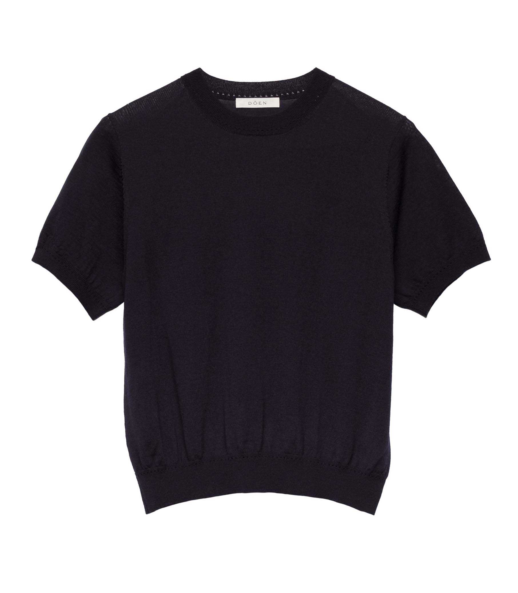 COLOMBE KNIT TOP -- DEEP NAVY | FALL 24