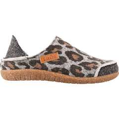 Women's Taos Convertawool Charcoal Leopard Wool