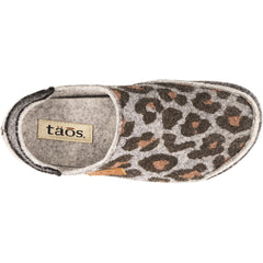 Women's Taos Convertawool Charcoal Leopard Wool