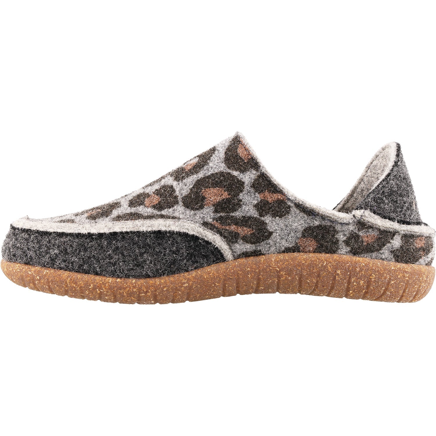 Women's Taos Convertawool Charcoal Leopard Wool