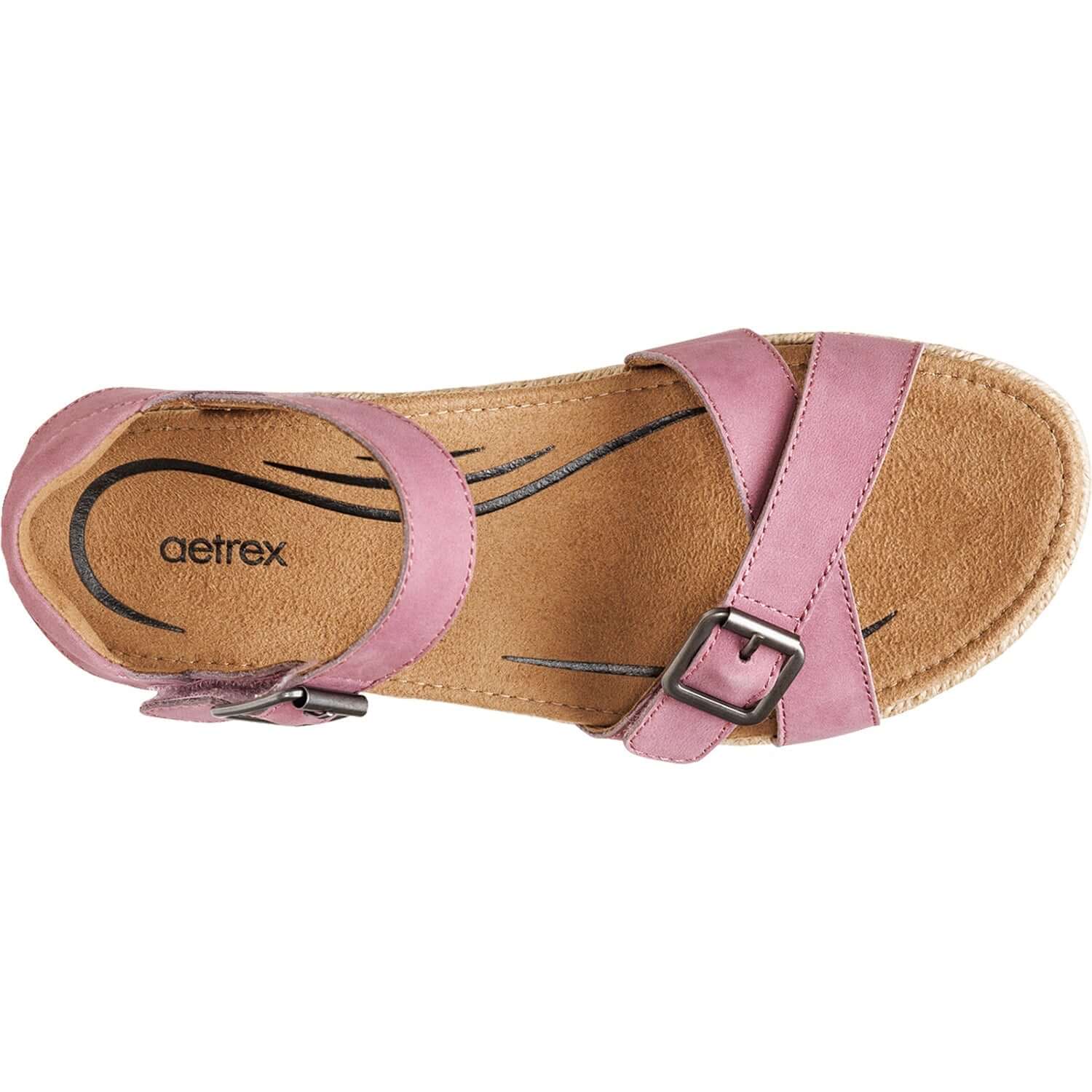 Women's Aetrex Paula Orchid Leather