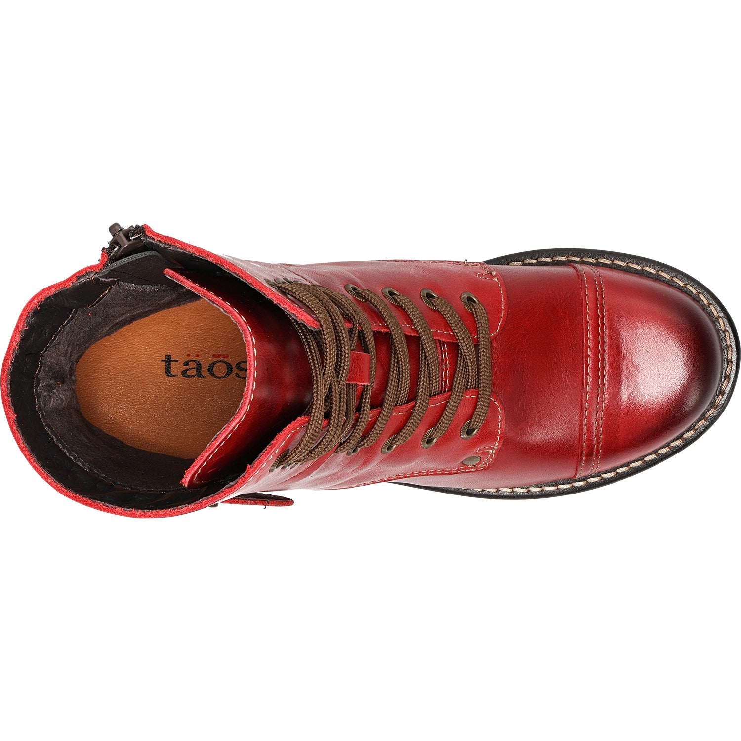 Women's Taos Crave Classic Red Leather