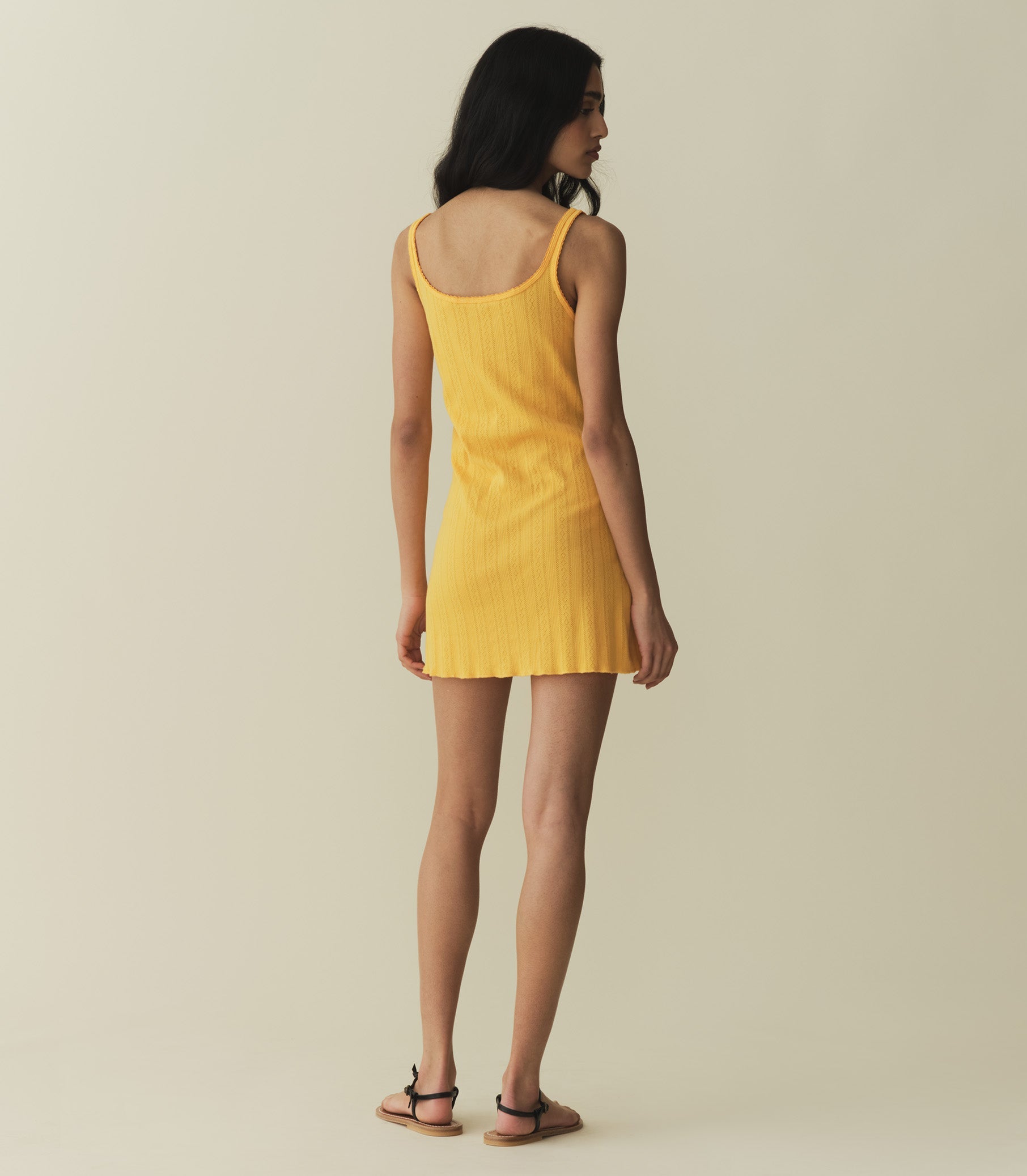 CYNTHIA DRESS -- JONQUILLE APOLLINE POINTELLE | SPRING 24