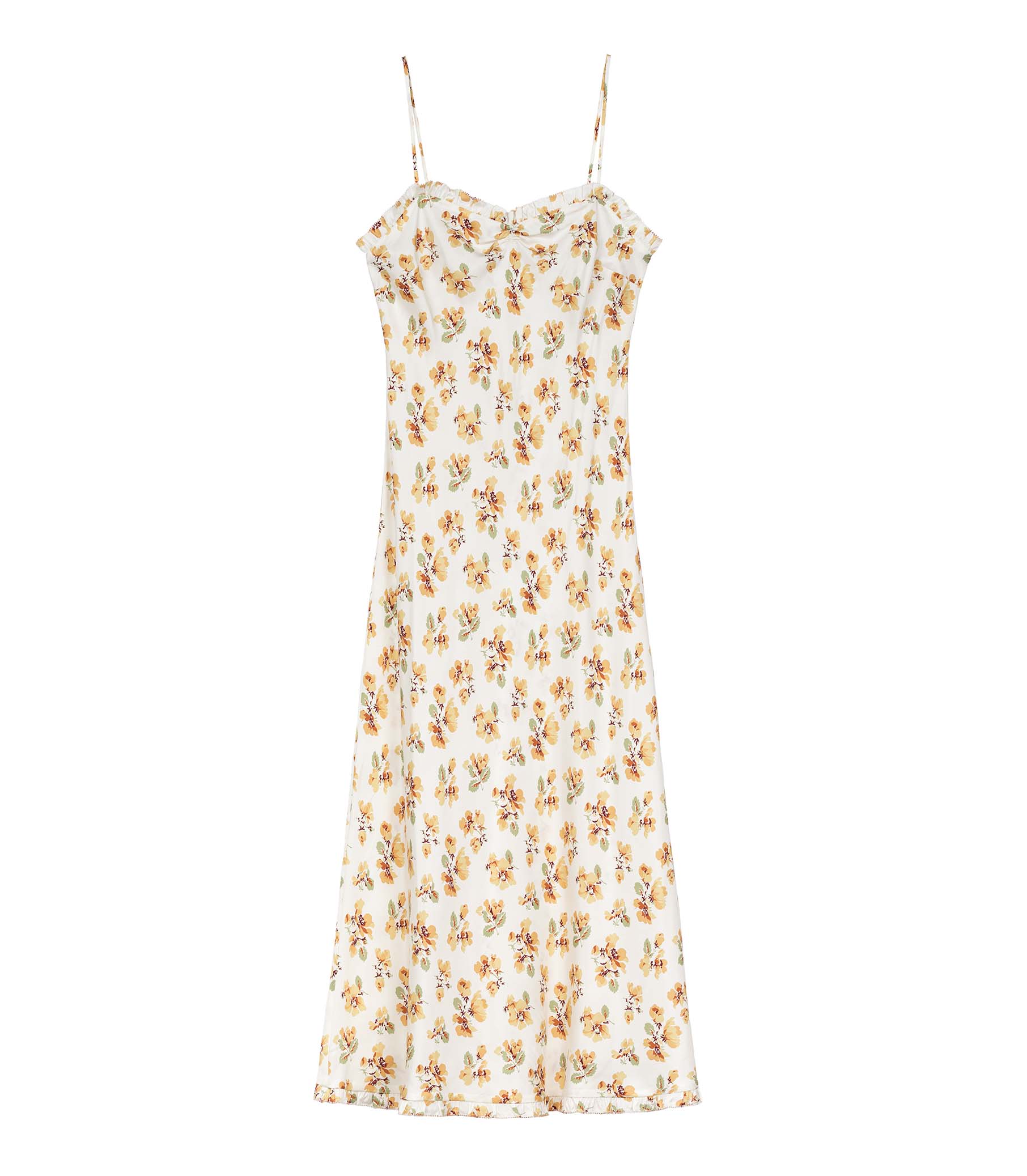 CALSI DRESS -- AMBER FROLICKING FLORAL | SPRING 24