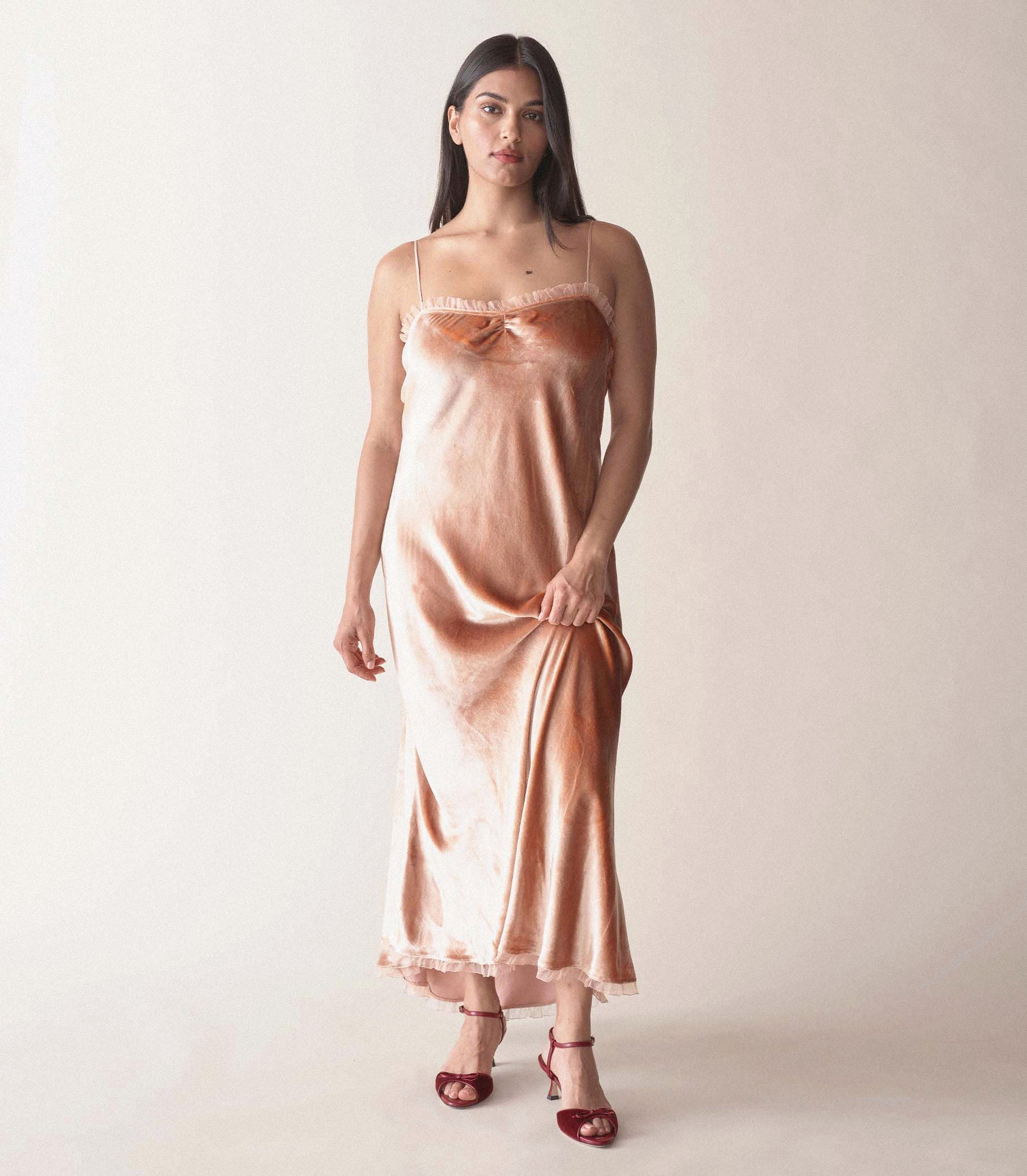 CALSI DRESS -- ROSE BLUSH | HOLIDAY 23