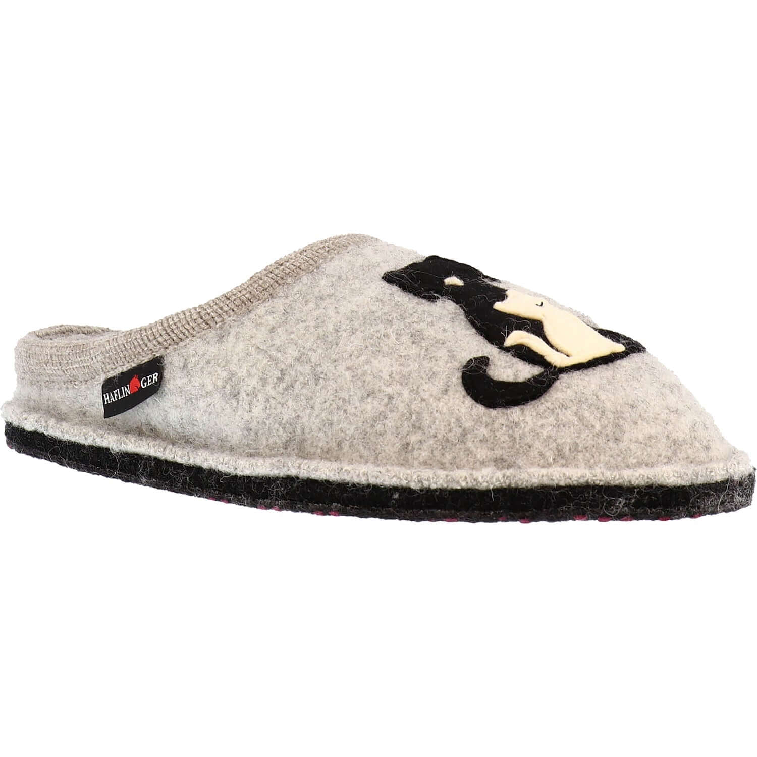 Women's Haflinger Canegatto Silver Grey Wool