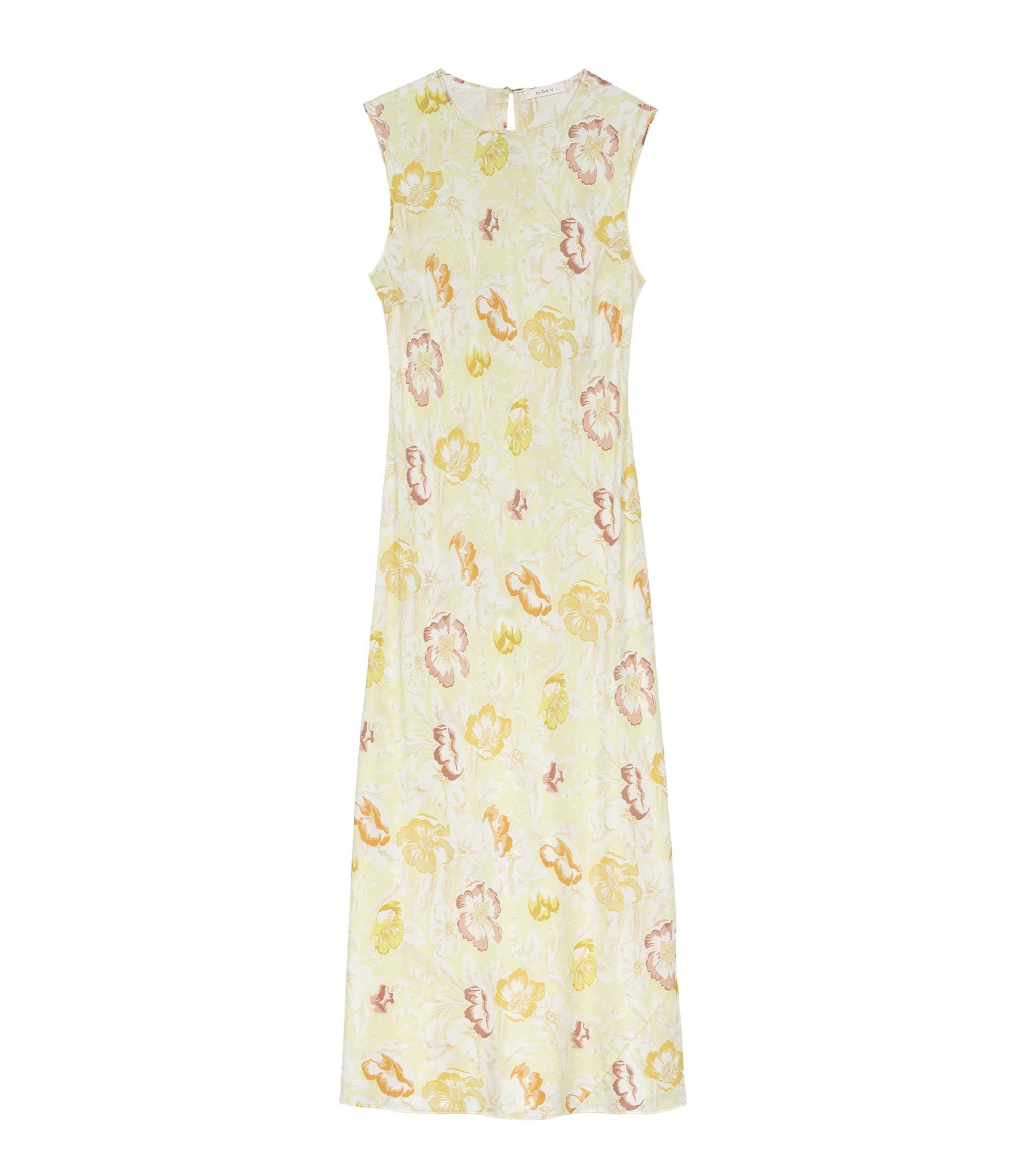 CHANDRA DRESS -- CITRON ANEMONE BLOOM | SPRING 24