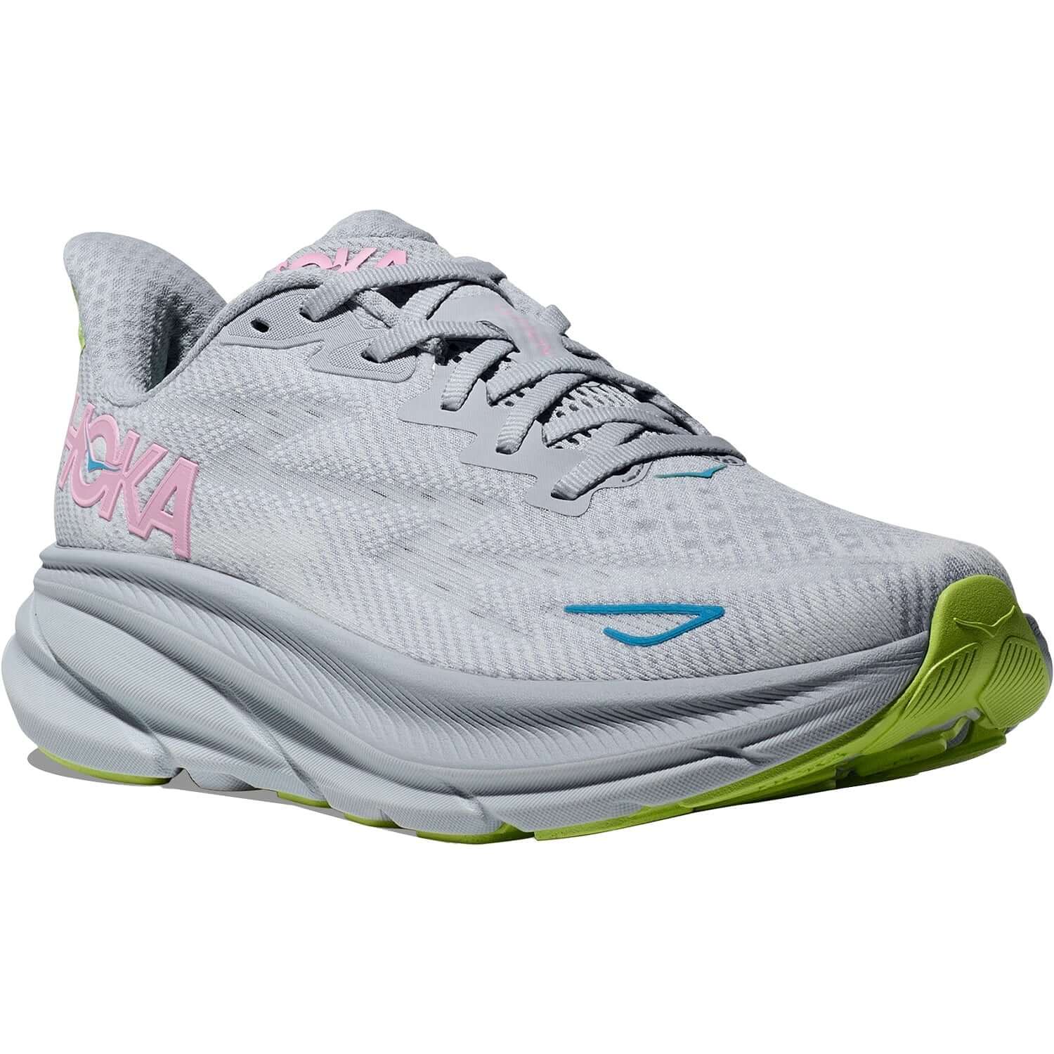 Women's Hoka Clifton 9 Gull/Sea Ice Mesh