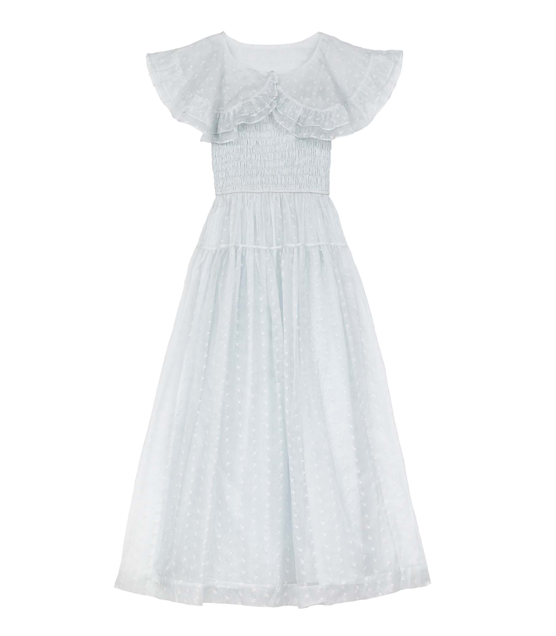 CARISTINA DRESS -- WHISPER BLUE | SPRING 24