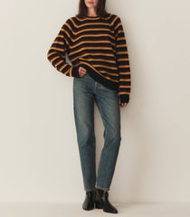 DANA CASHMERE SWEATER -- CARRINGTON STRIPE | FALL 24