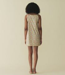 DEE DRESS -- CHRYSANTHEMUM SKY FLORAL | SPRING 24