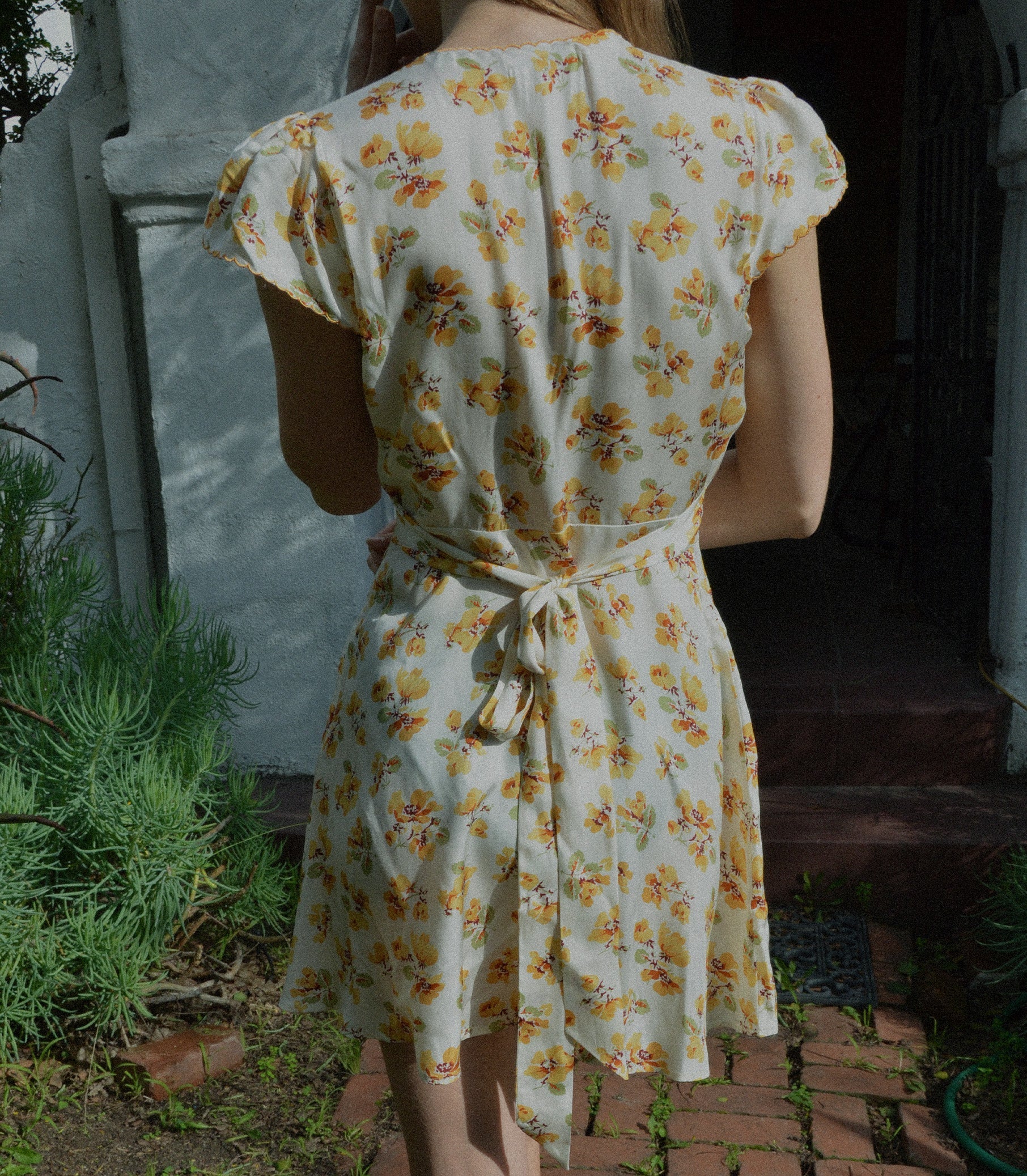 DIANNE DRESS -- AMBER FROLICKING FLORAL | SPRING 24