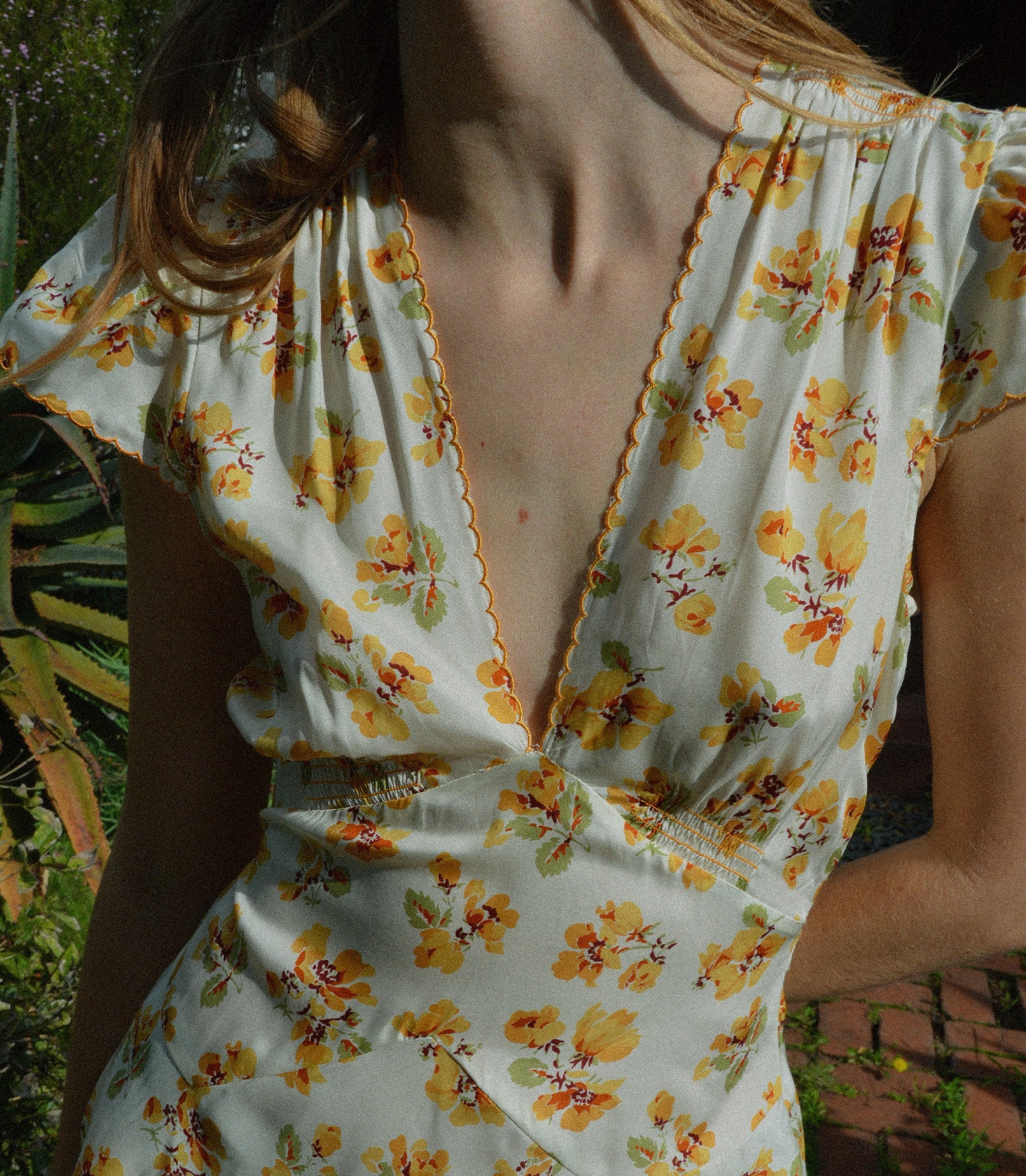 DIANNE DRESS -- AMBER FROLICKING FLORAL | SPRING 24