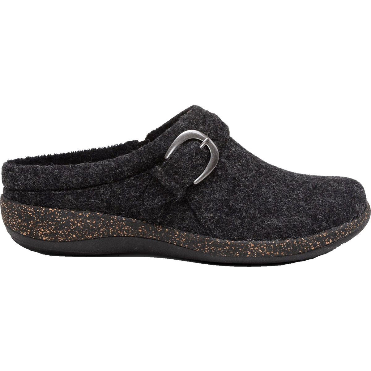 Women's Aetrex Libby Black Wool