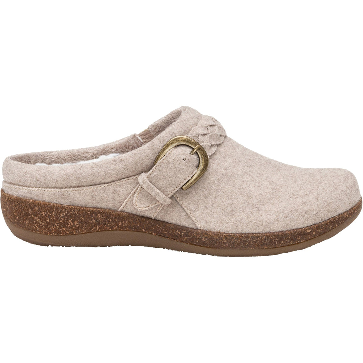 Women's Aetrex Libby Oatmeal Wool