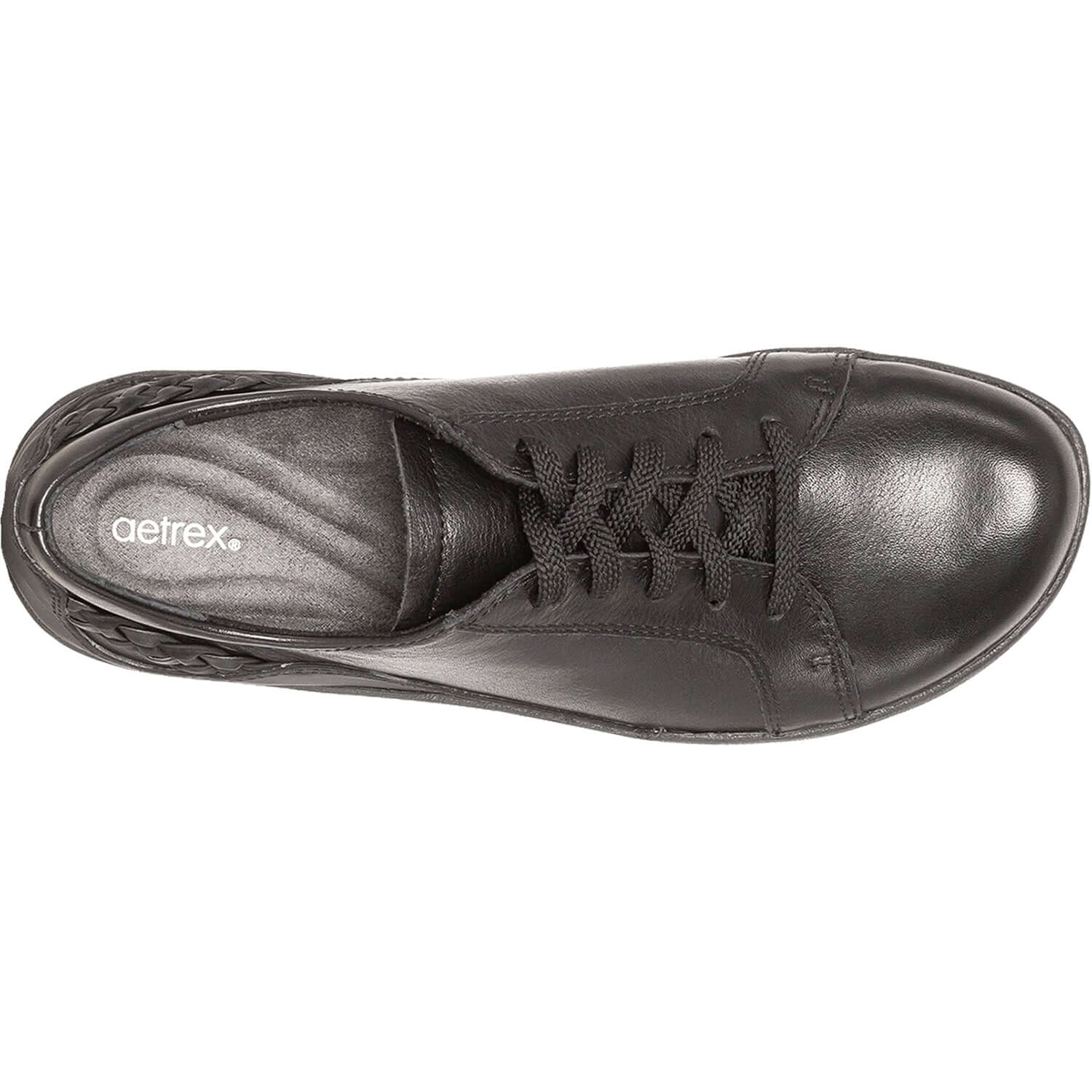 Women's Aetrex Dana Black Leather