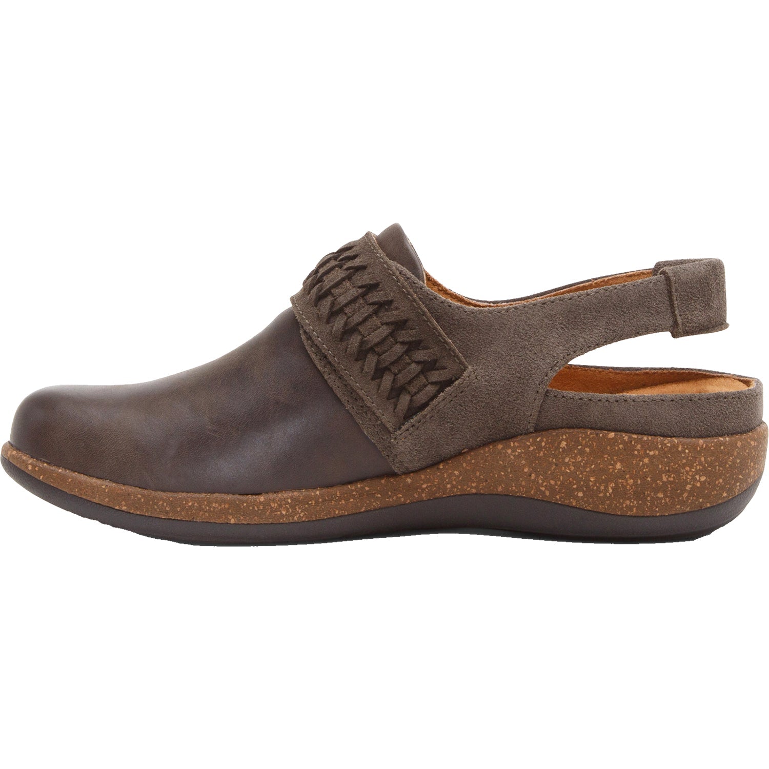 Women's Aetrex Leni Iron Leather/Nubuck