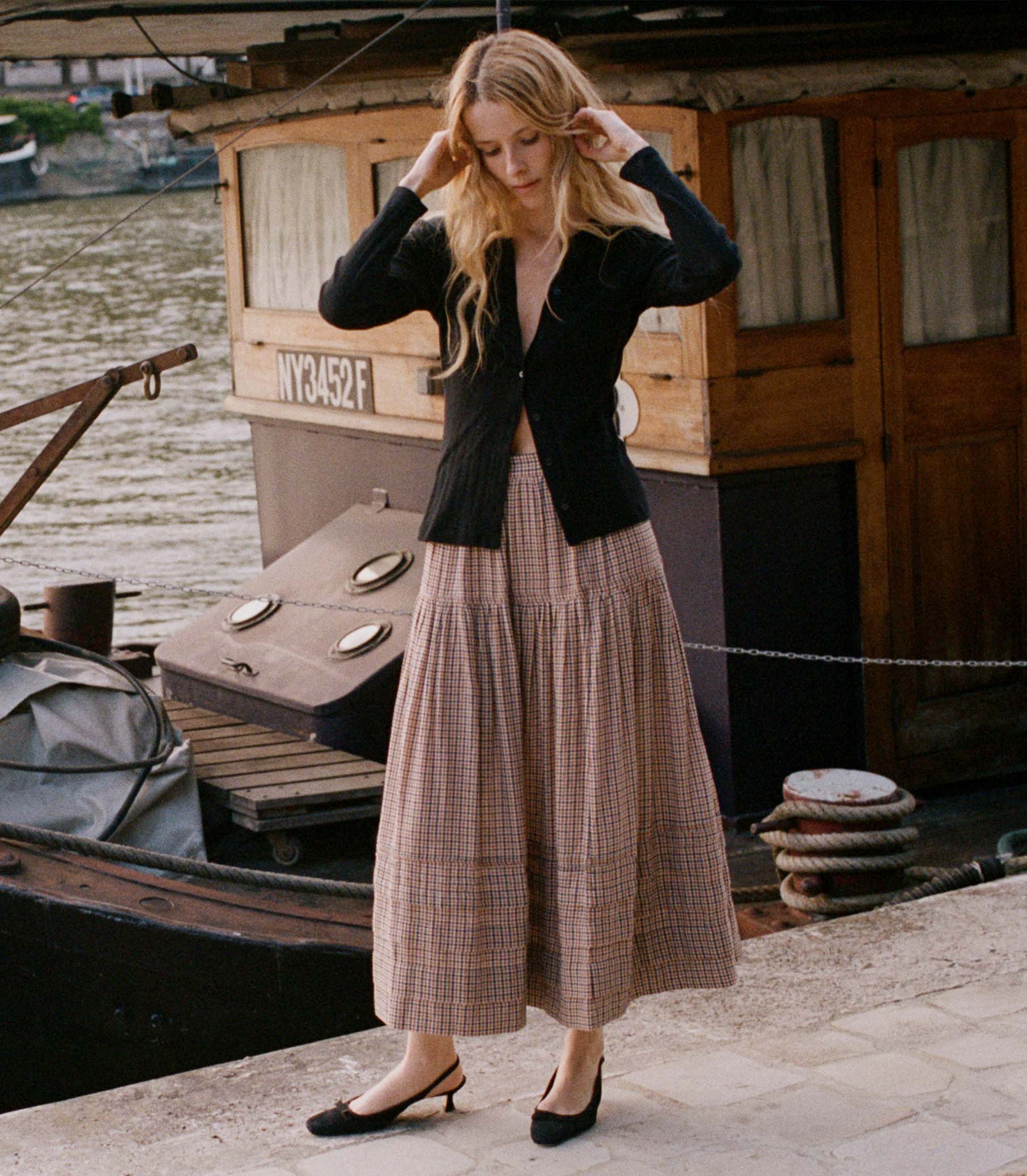 SEBASTIANE SKIRT -- BRIDGET CHECK | FALL 24