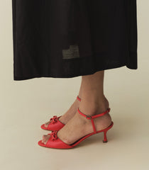 ARIANNA PEEP TOE HEEL -- FUEGO NAPPA | SPRING 24