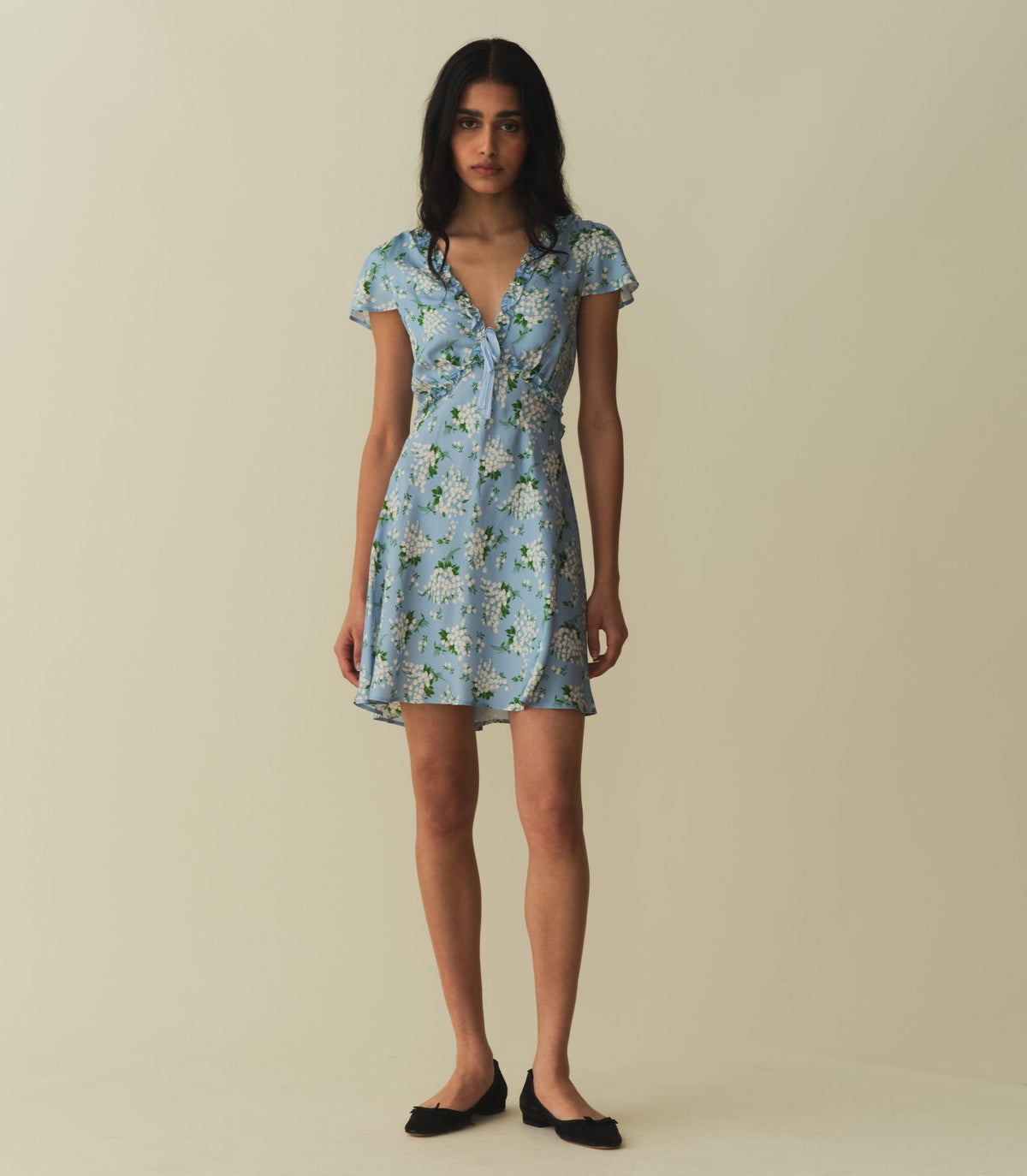 TAYLA DRESS -- SKY MAY BELL FLORAL | SPRING 24