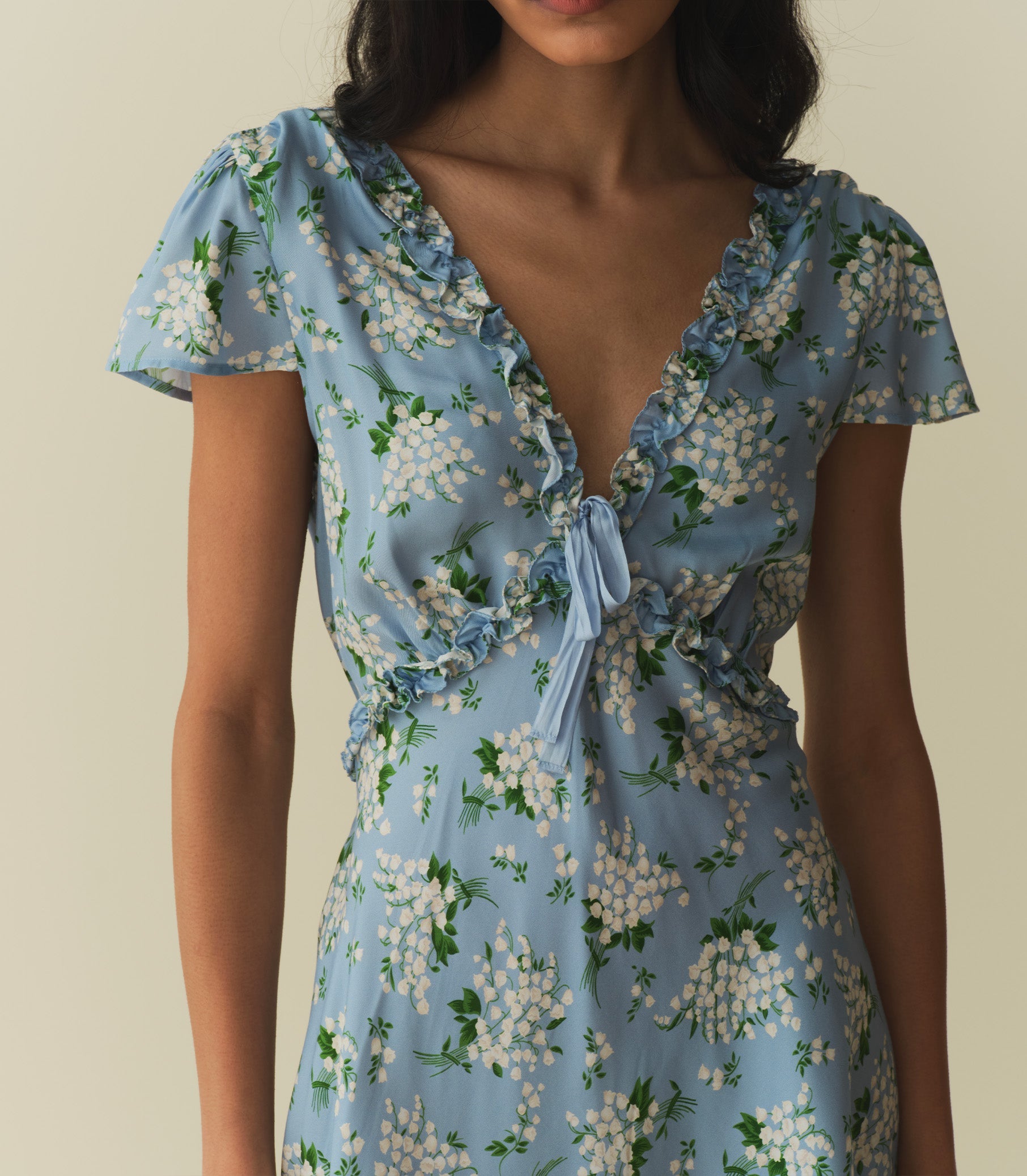 TAYLA DRESS -- SKY MAY BELL FLORAL | SPRING 24