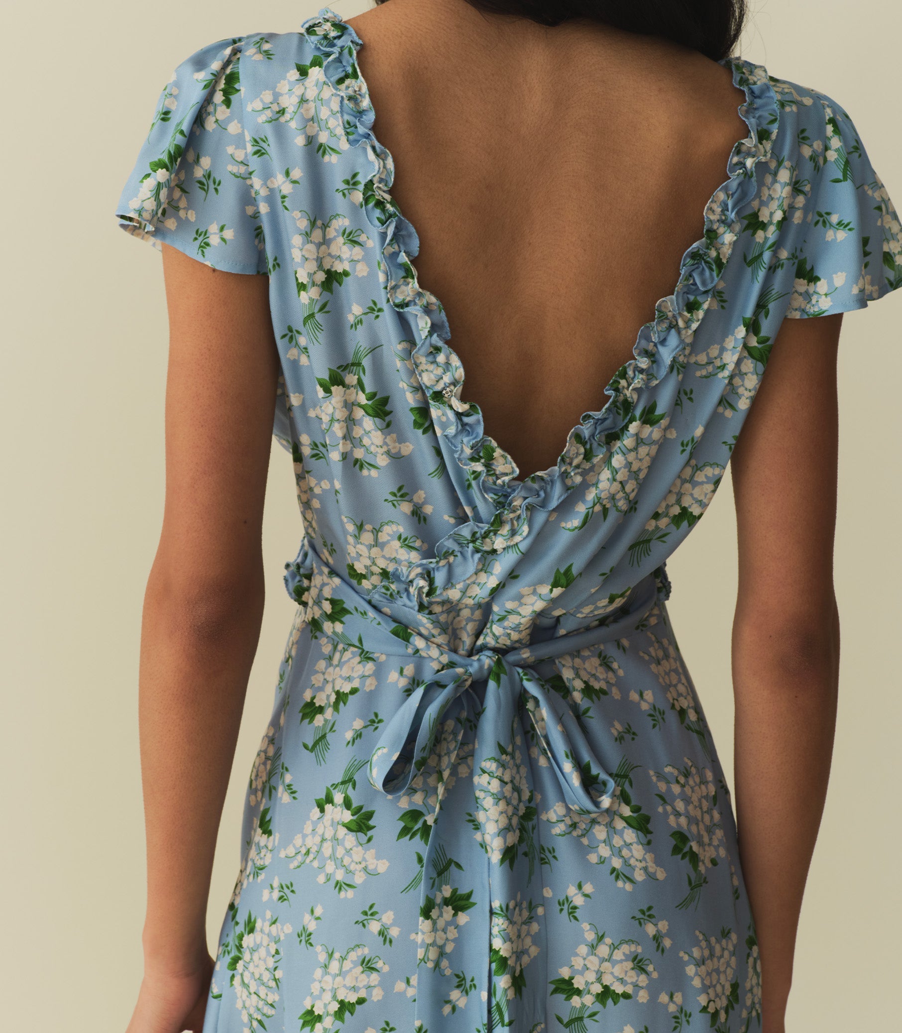 TAYLA DRESS -- SKY MAY BELL FLORAL | SPRING 24