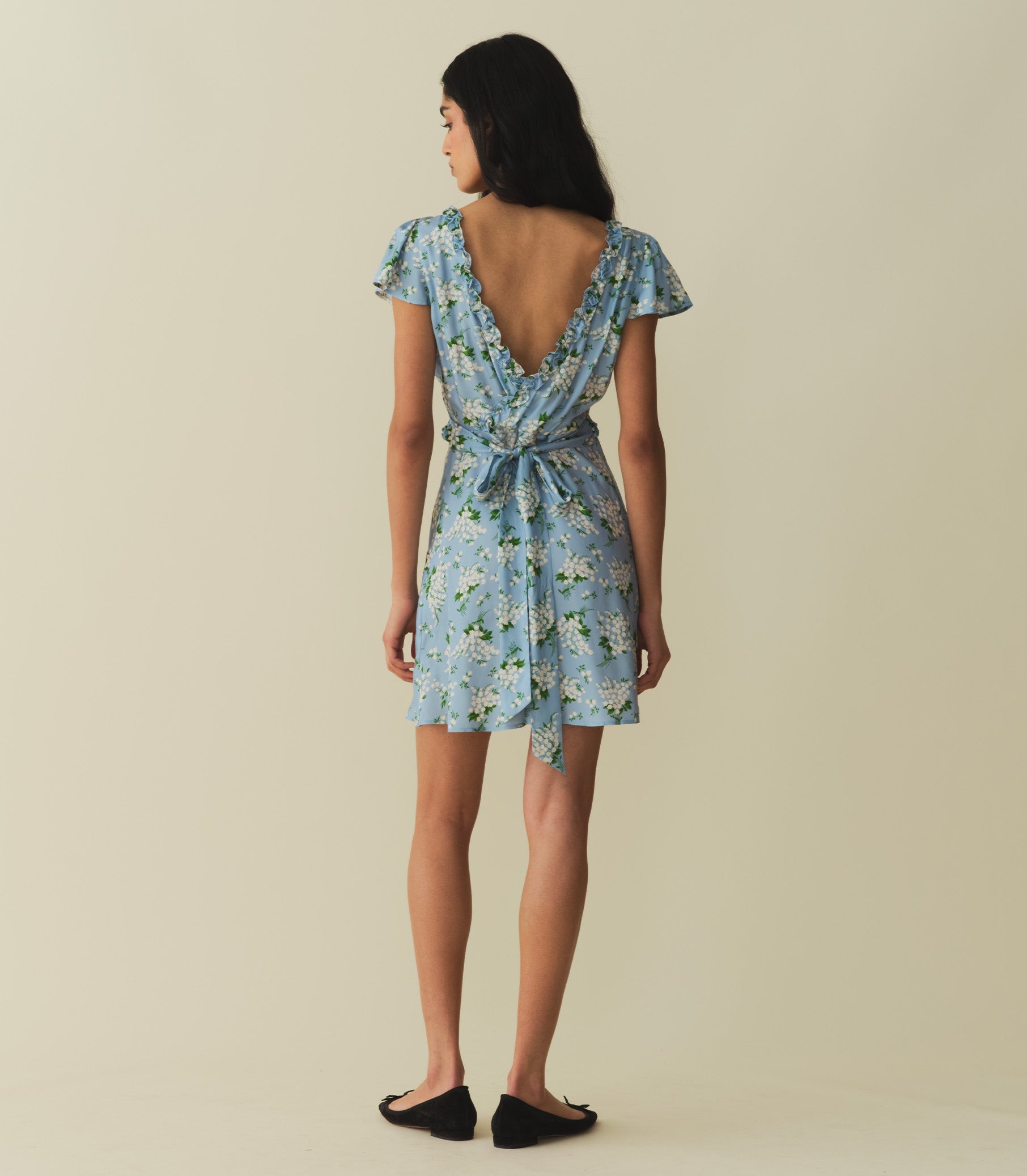 TAYLA DRESS -- SKY MAY BELL FLORAL | SPRING 24