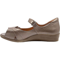 Women's Ziera Disco Greige Leather